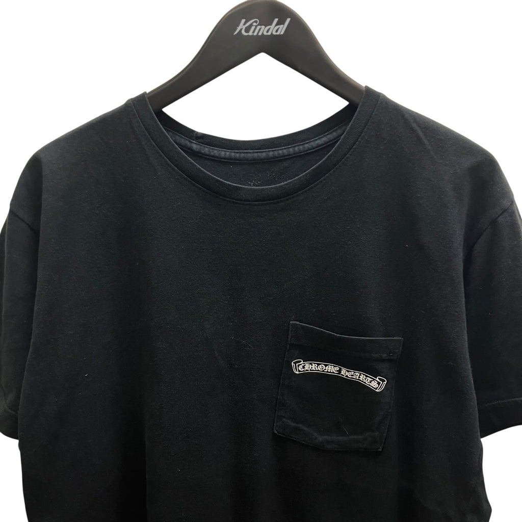 CHROME HEARTS(クロムハーツ) ポケットTシャツ ブラック サイズ L 