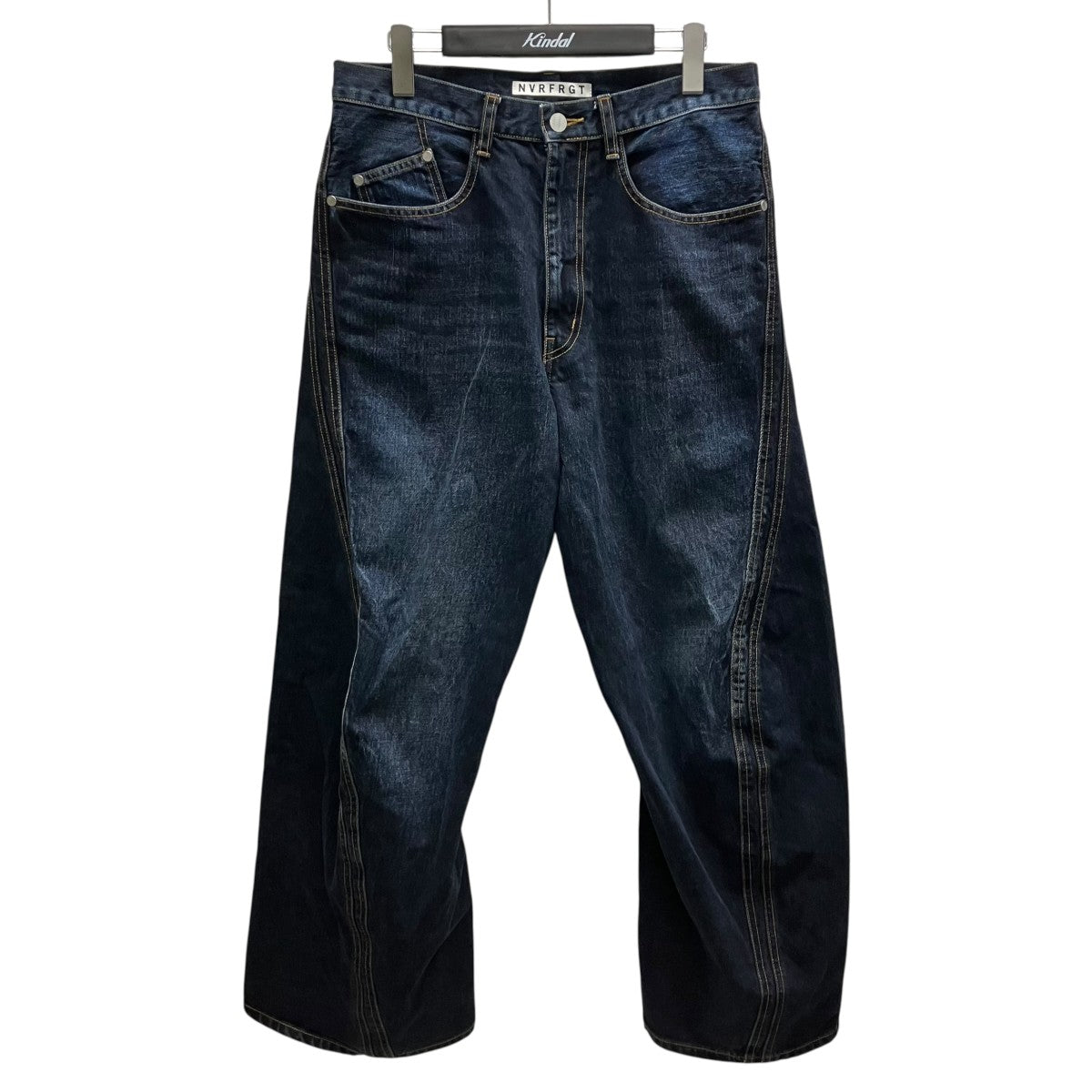 NVRFRGT 26SS 3D TWISTED WIDE LEG JEANS デニムパンツ 古着・中古-1枚目のアイテム画像