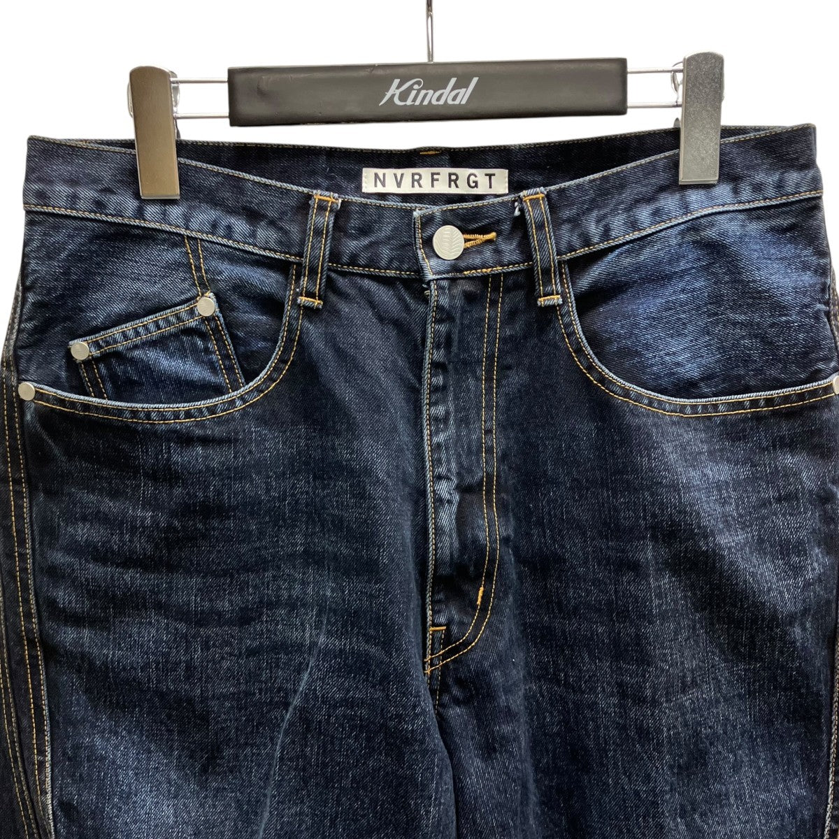 NVRFRGT 26SS 3D TWISTED WIDE LEG JEANS デニムパンツ 古着・中古-2枚目のアイテム画像
