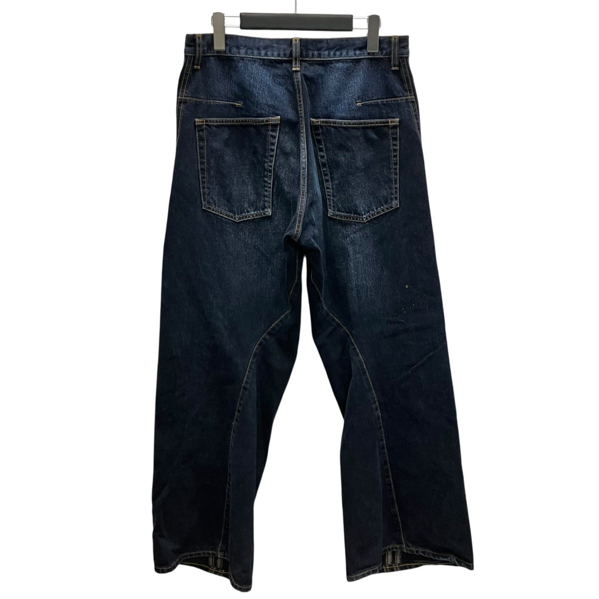 NVRFRGT 26SS 3D TWISTED WIDE LEG JEANS デニムパンツ 古着・中古-3枚目のアイテム画像