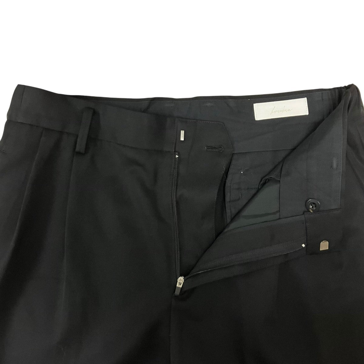 IRENISA 25AW TWO TUCKS WIDE TROUSERS スラックス 古着・中古-5枚目のアイテム画像