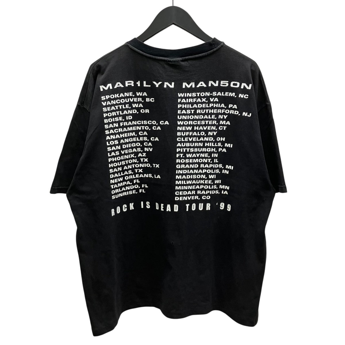 MARILYN MANSONマリリンマンソンプリントTシャツ