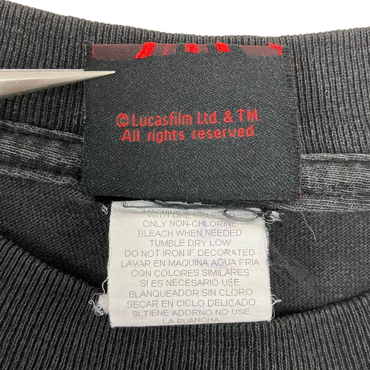 DON’T LOOK BACKプリントTシャツ