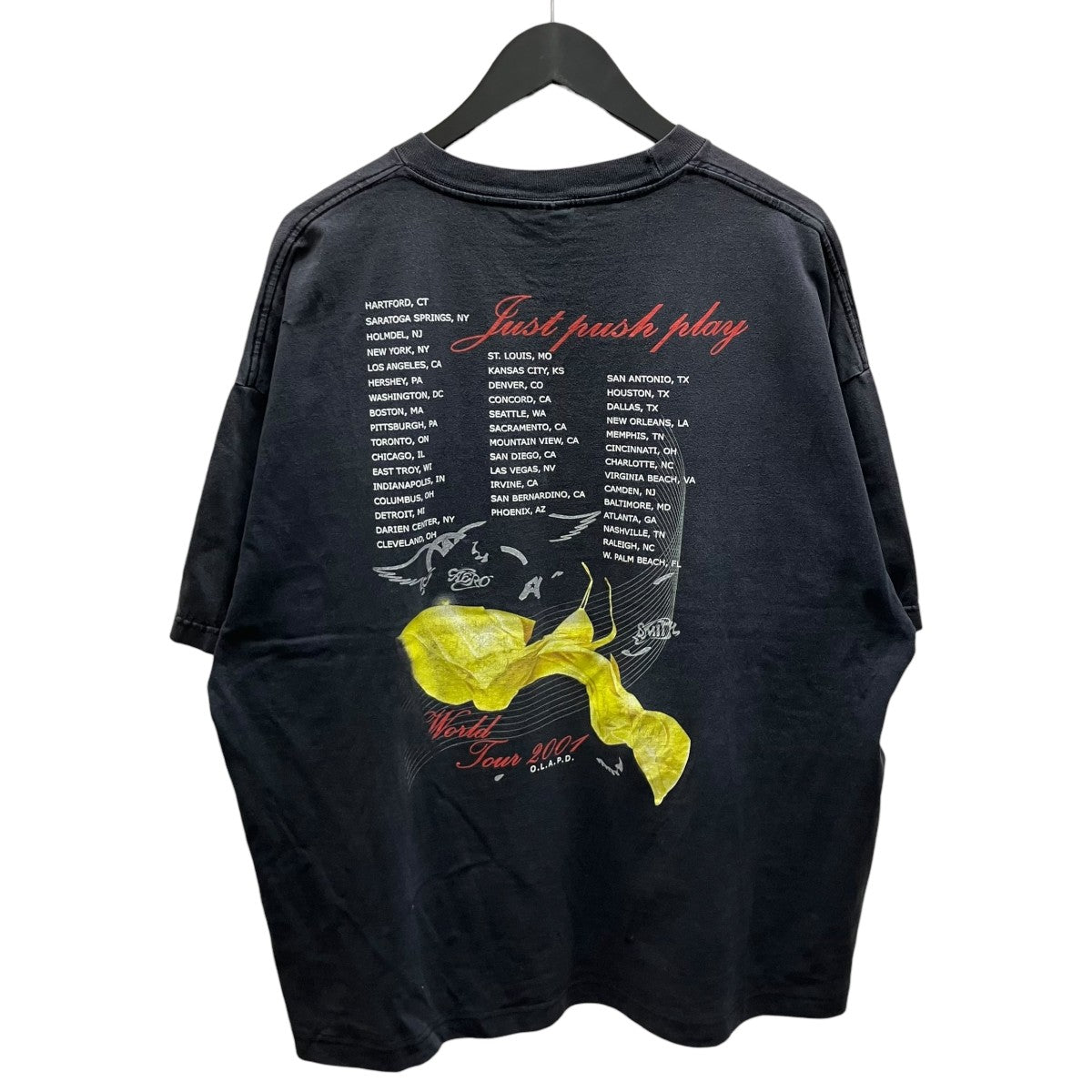 空山基 AEROSMITHエアロスミスプリントTシャツ