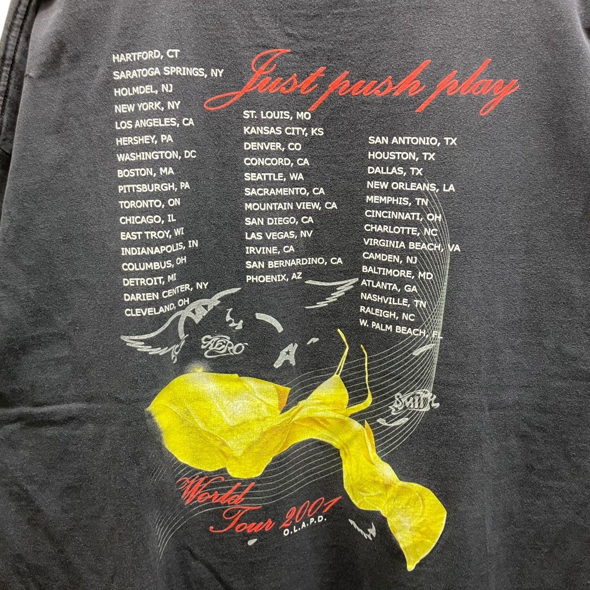 空山基 AEROSMITHエアロスミスプリントTシャツ