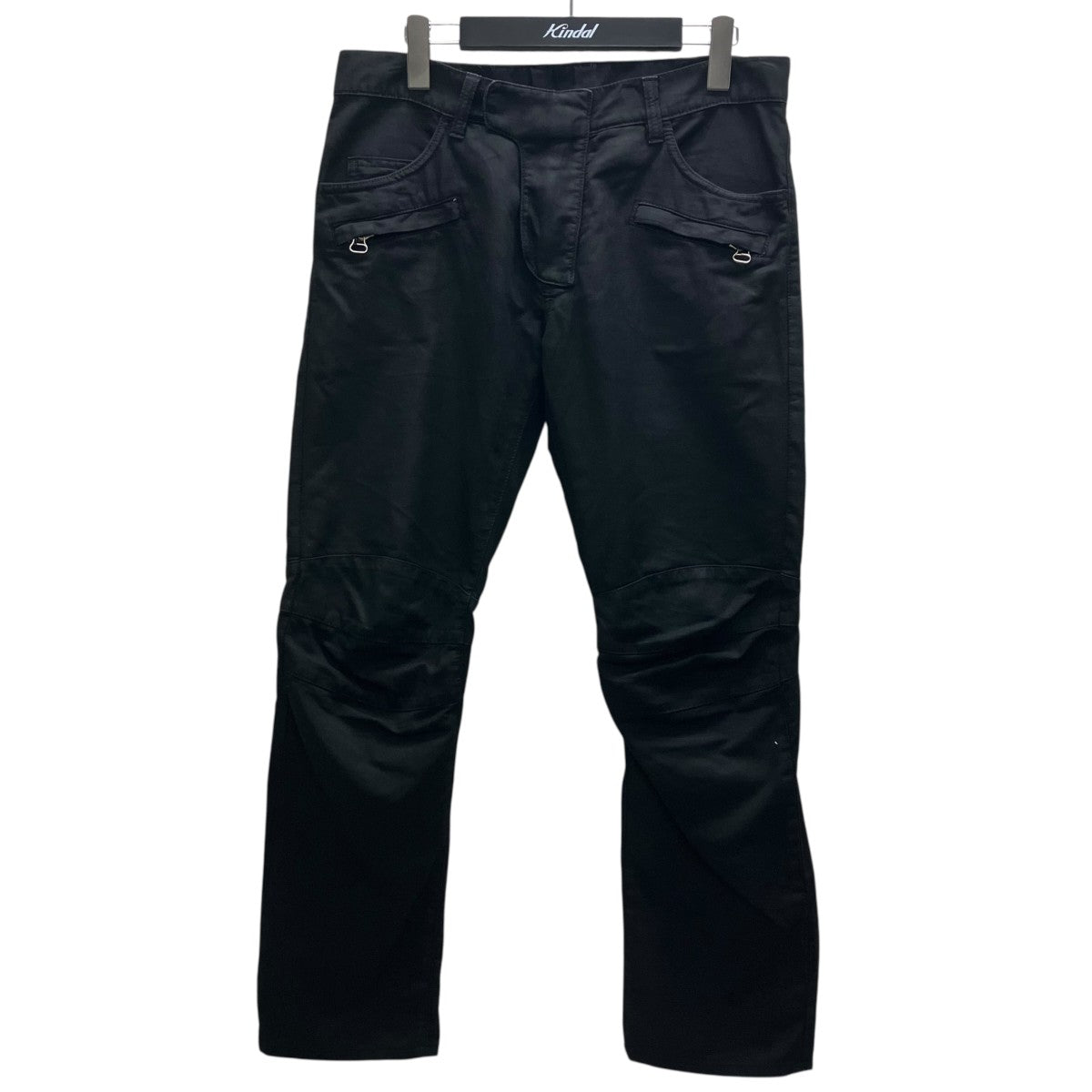 BALMAIN 08AW コーティングバイカーパンツ 古着・中古-1枚目のアイテム画像
