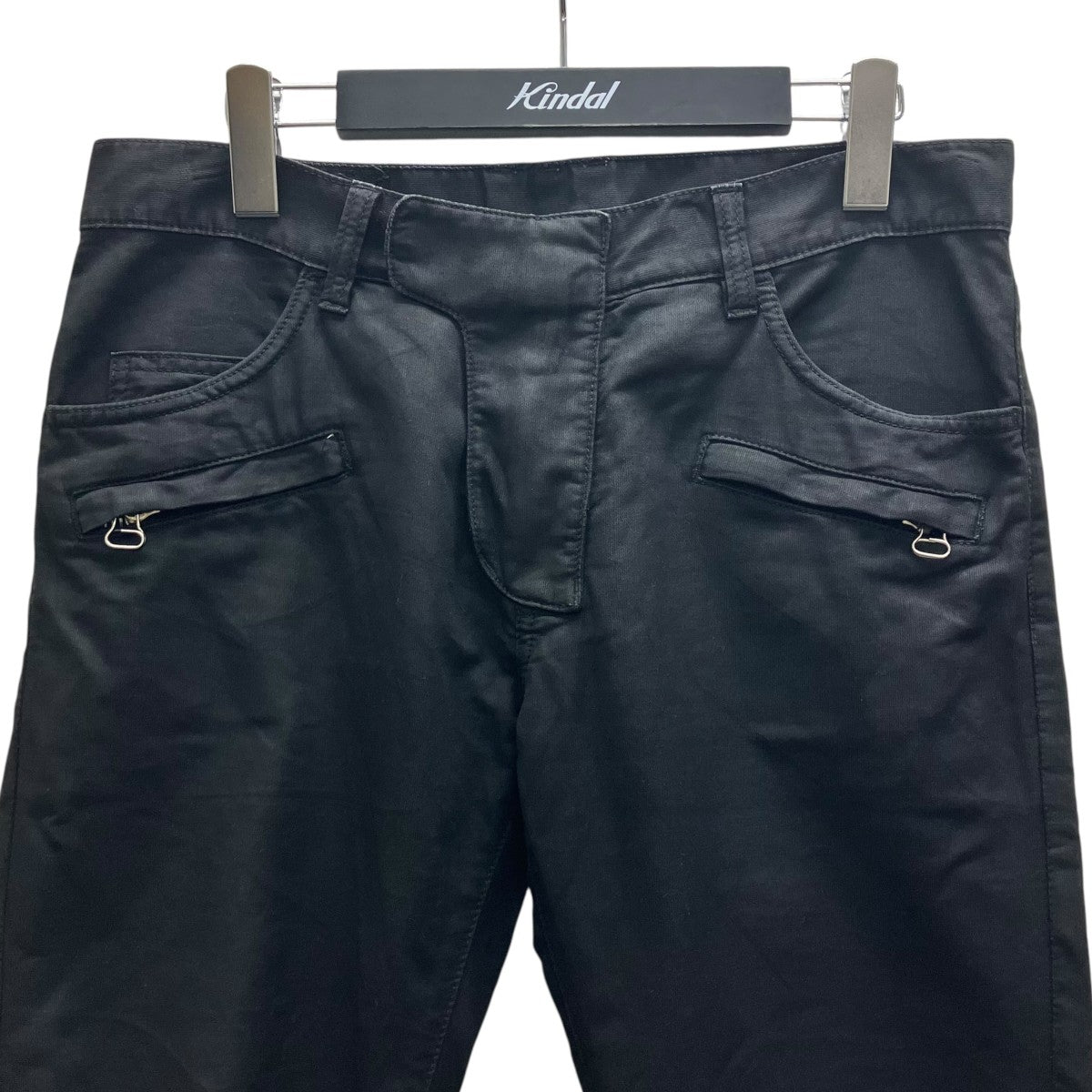 BALMAIN 08AW コーティングバイカーパンツ 古着・中古-3枚目のアイテム画像