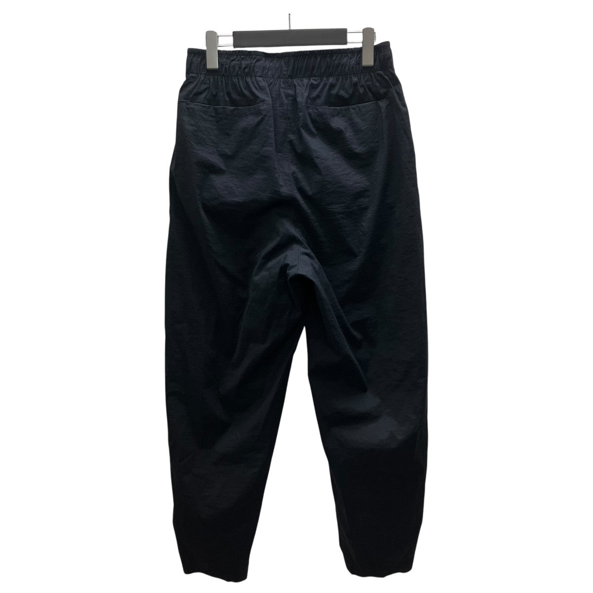STRETCH CLOTH 2TUCK WIDE TAPERED PT ナイロンツータックパンツ