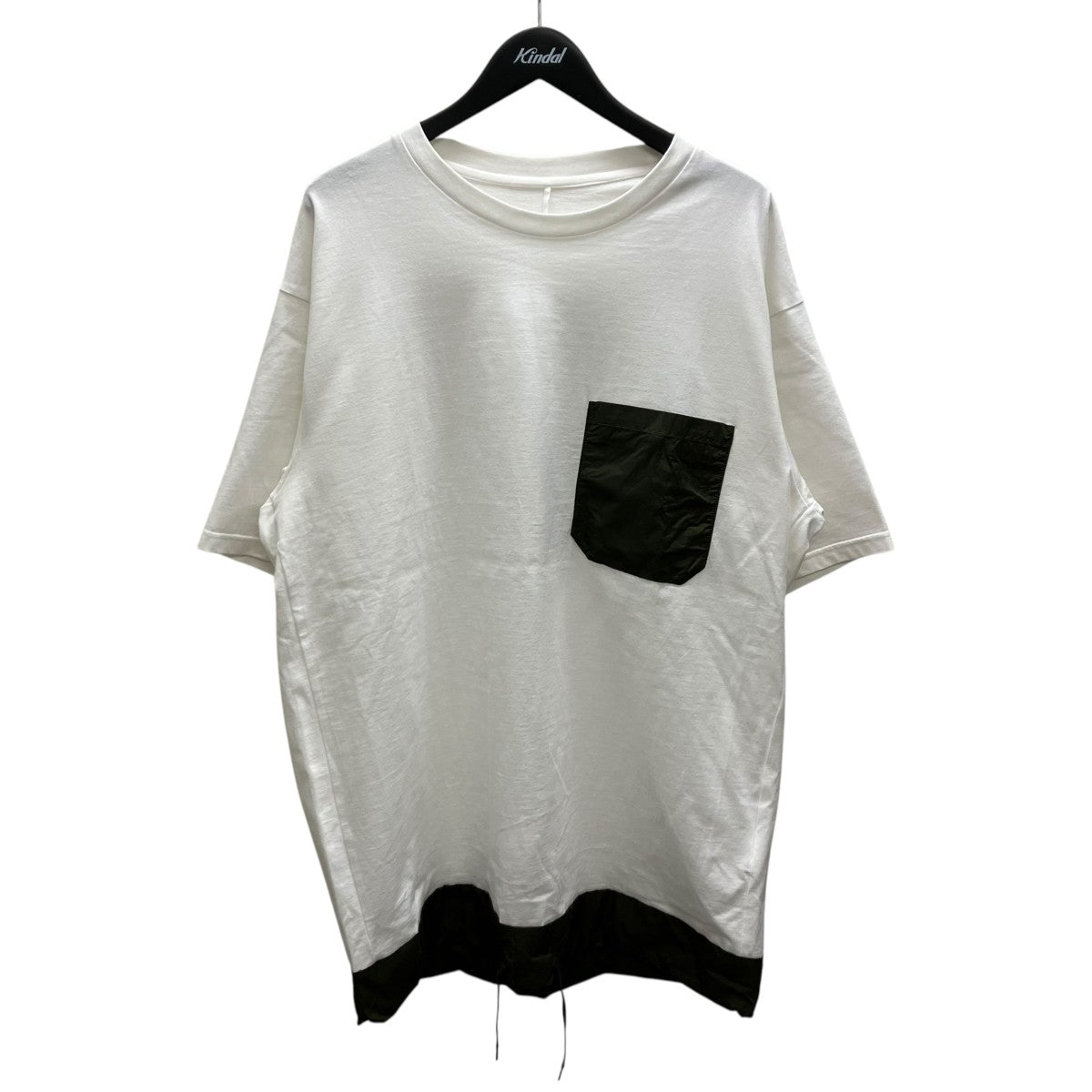 D-VEC DRAWSTRING TECK TEE ドローストリングTシャツ 古着・中古-1枚目のアイテム画像