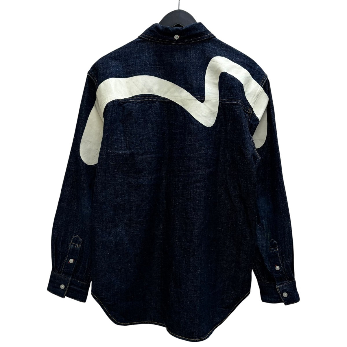 EVISU デニムシャツ 古着・中古-2枚目のアイテム画像