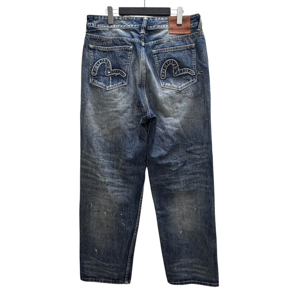 EVISU 7ポケットデザイン ヴィンテージウォッシュルーズフィットジーンズ 古着・中古-2枚目のアイテム画像
