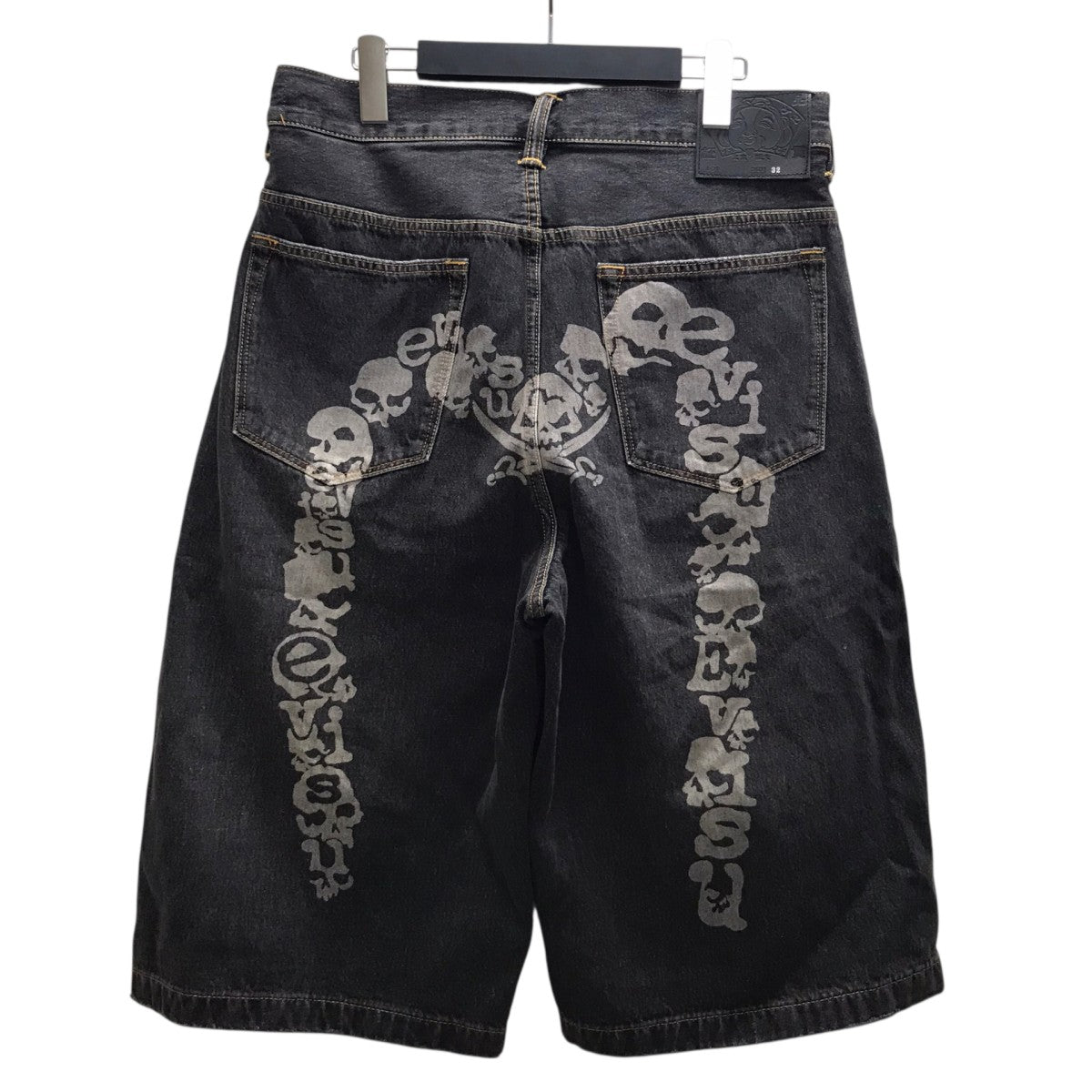 EVISU スカル大黒 デニムショーツ 古着・中古-3枚目のアイテム画像
