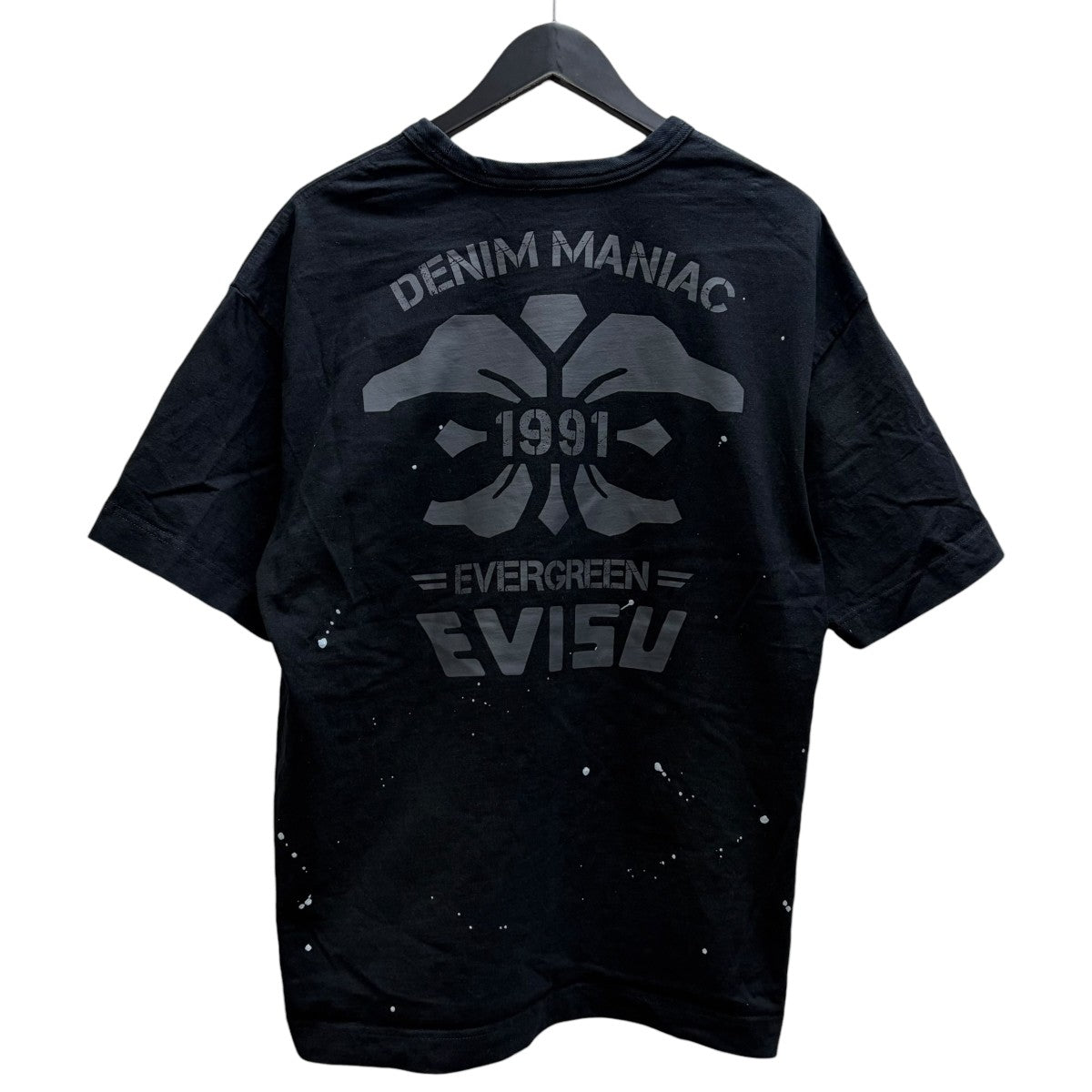 EVISU Logo Embroidery and Multi-print Loose Fit T-shirt 半袖Tシャツ 古着・中古-2枚目のアイテム画像
