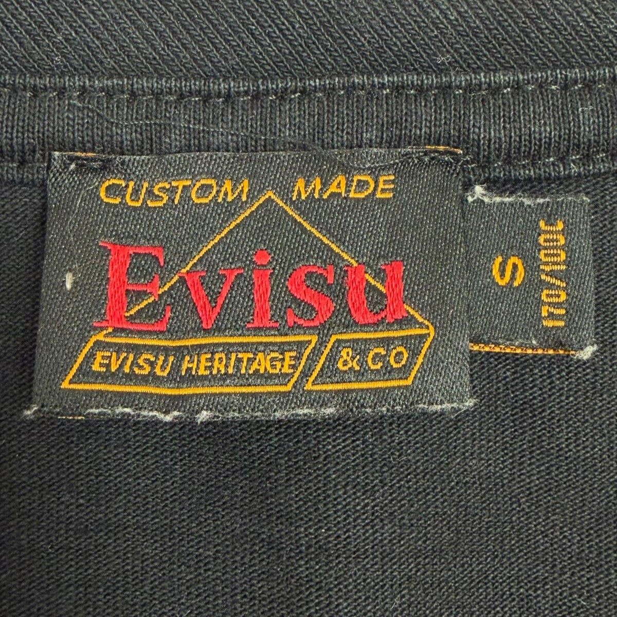 EVISU Logo Embroidery and Multi-print Loose Fit T-shirt 半袖Tシャツ 古着・中古-5枚目のアイテム画像