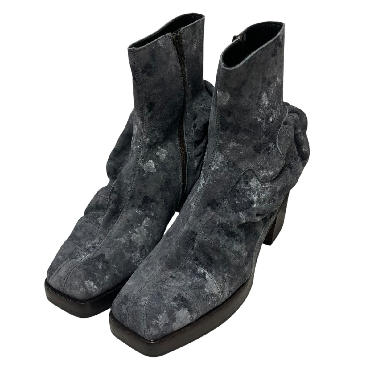 ACNE STUDIOS デジタルプリントブーツ 古着・中古-1枚目のアイテム画像