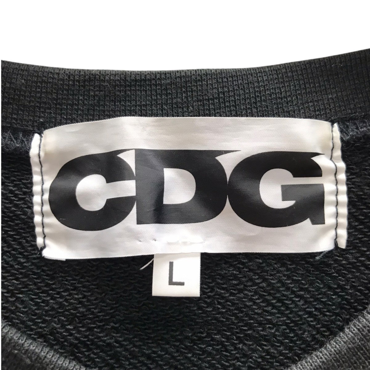 CDG クルーネックスウェット 古着・中古-5枚目のアイテム画像