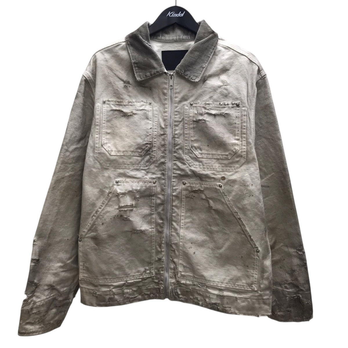 MIYAGIHIDETAKA ジップアップジャケット 古着・中古-1枚目のアイテム画像
