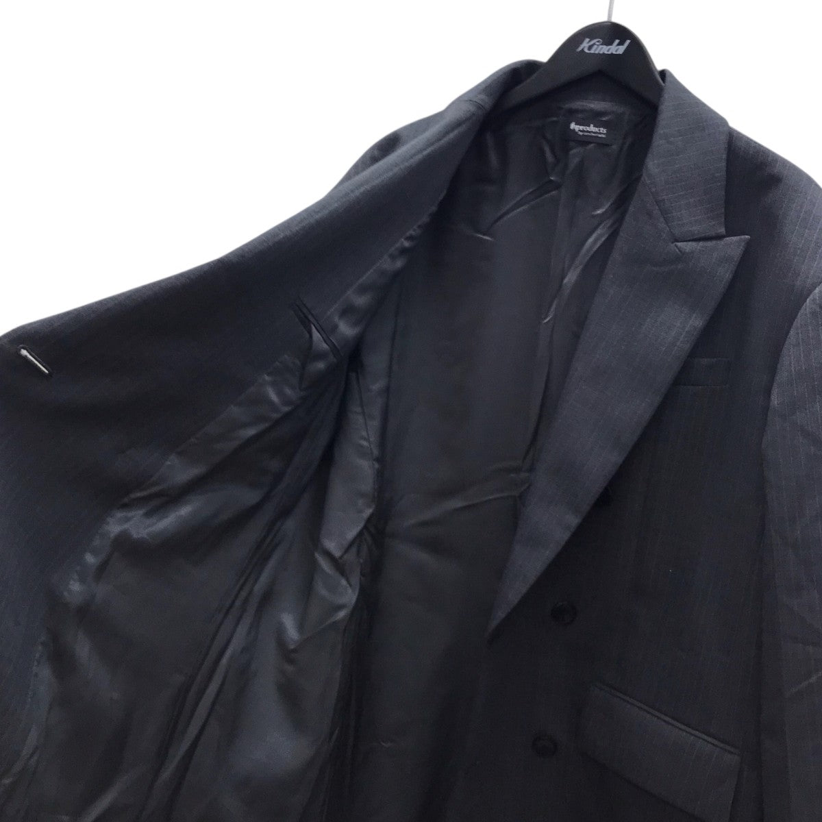 th products 別注Oversized Double-Breasted Jacket ダブルジャケット 古着・中古-4枚目のアイテム画像