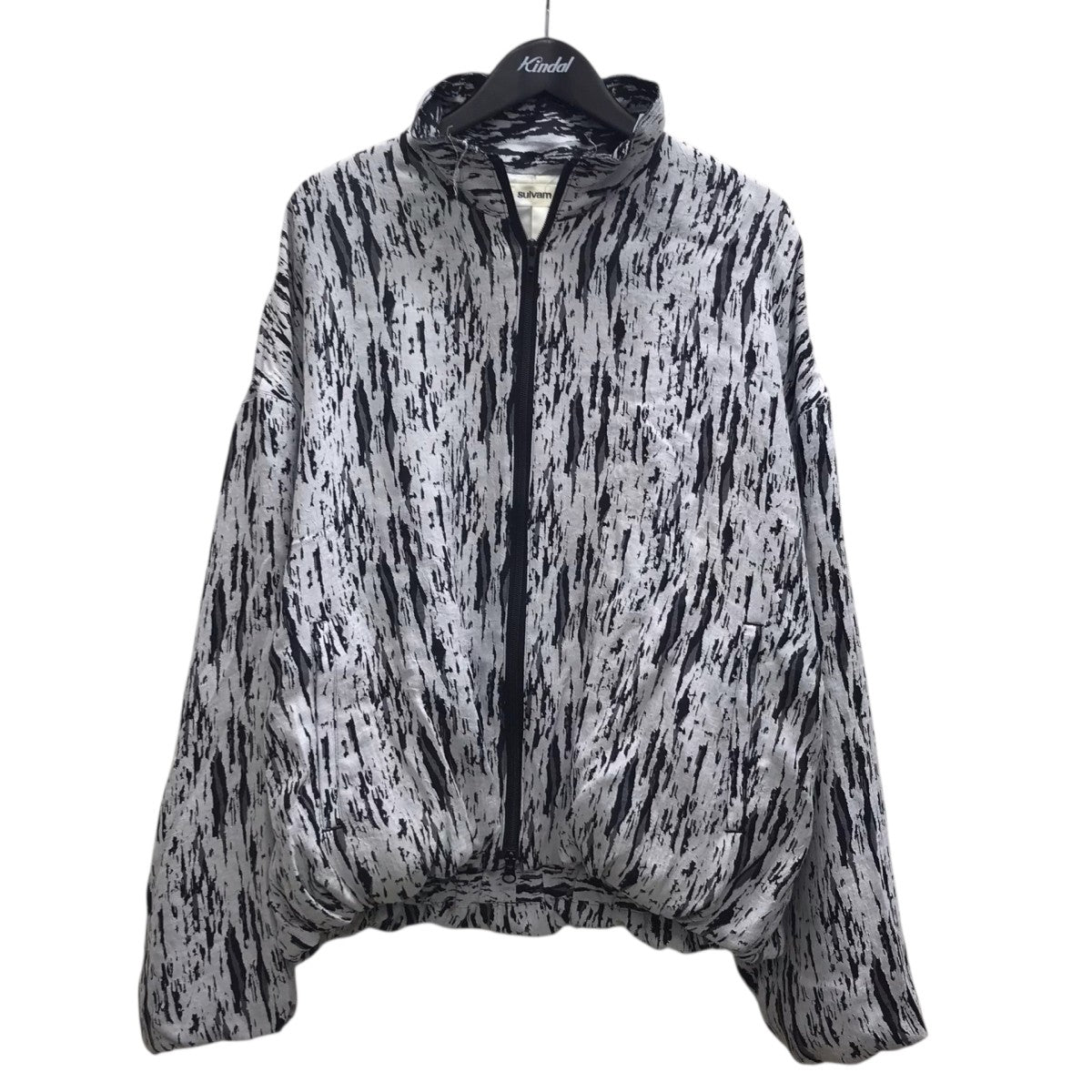 sulvam ACQUARD BLOUSON ジップアップジャケット 古着・中古-1枚目のアイテム画像