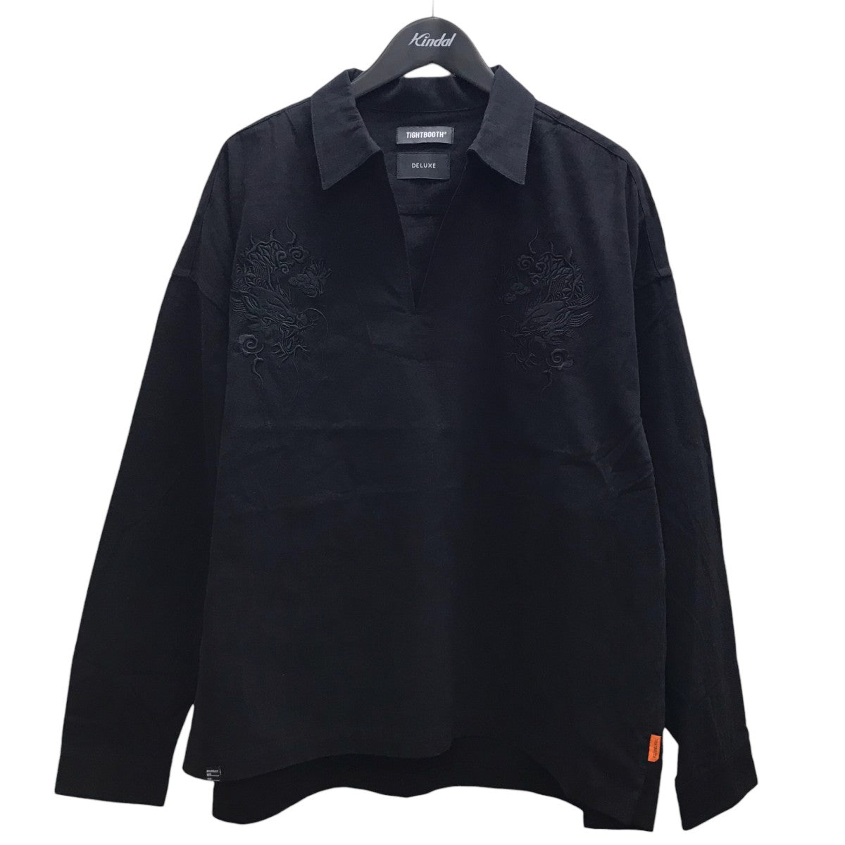 TIGHTBOOTH PRODUCTION×Deluxe 25AW FLANNEL SKIPPER SHIRT フランネルスキッパーシャツ 古着・中古-1枚目のアイテム画像