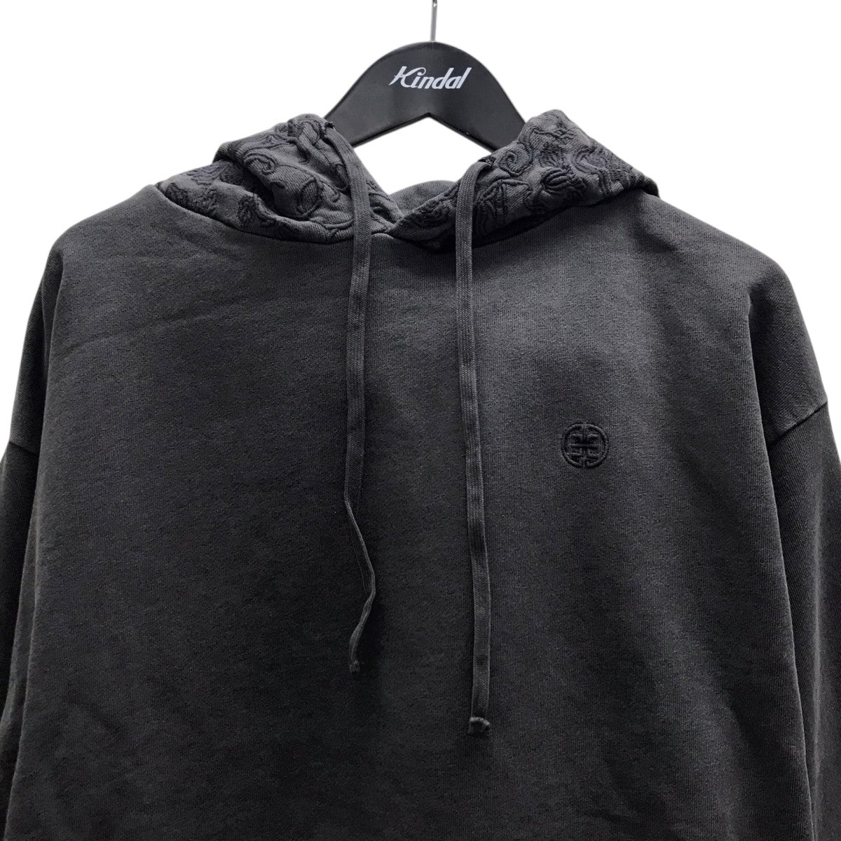 EVISEN×Deluxe 26SS DELUXE x EVISEN BOTANIC HOODIE エンブロイダリードプルオーバーパーカー 古着・中古-2枚目のアイテム画像
