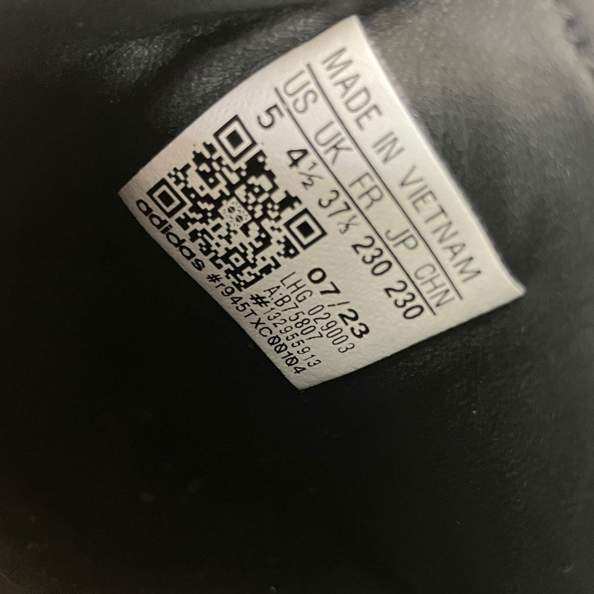 adidas SAMBA OGローカットスニーカーB75807 古着・中古-5枚目のアイテム画像