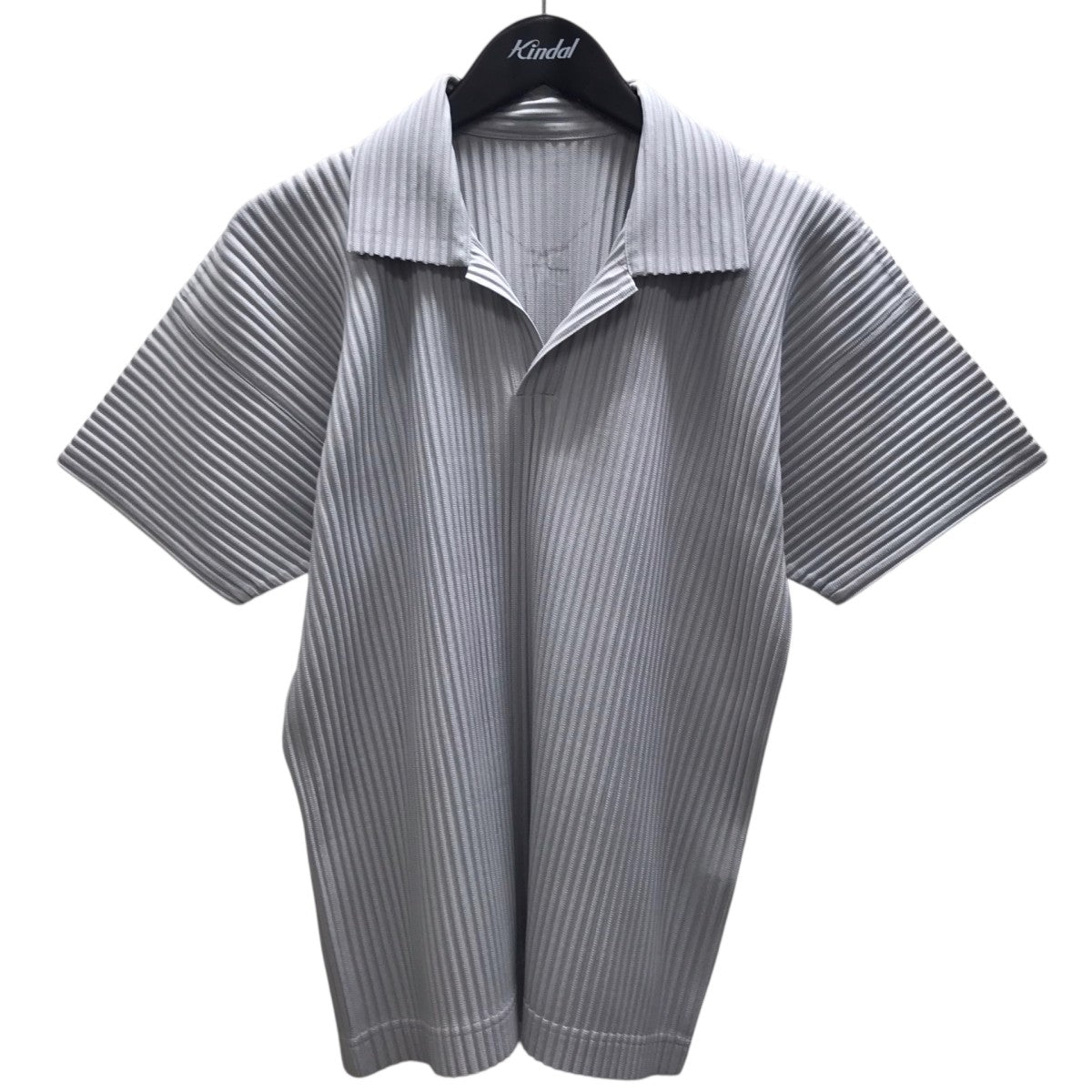 HOMME PLISSE ISSEY MIYAKE プリーツポロシャツ 古着・中古-1枚目のアイテム画像
