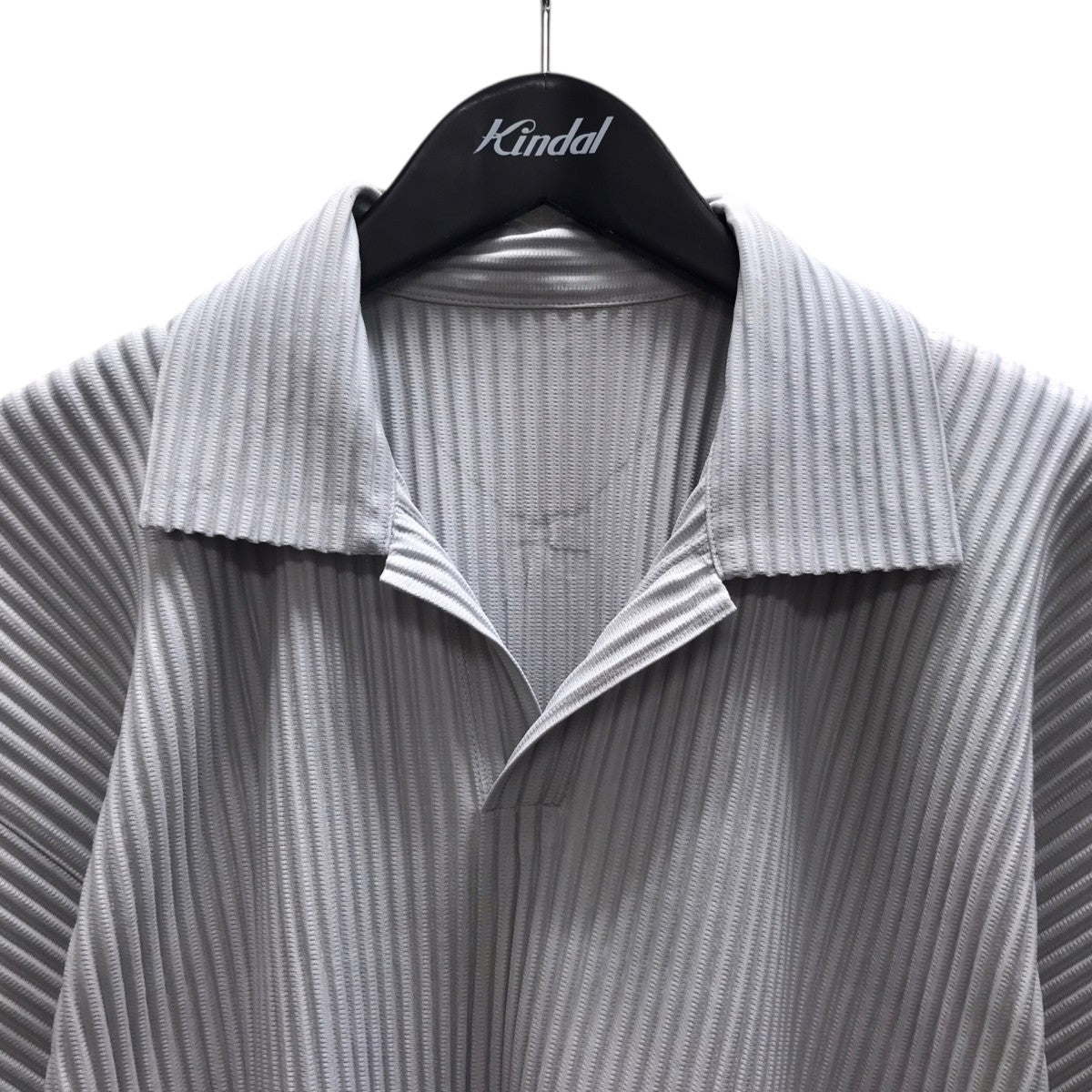 HOMME PLISSE ISSEY MIYAKE プリーツポロシャツ 古着・中古-2枚目のアイテム画像