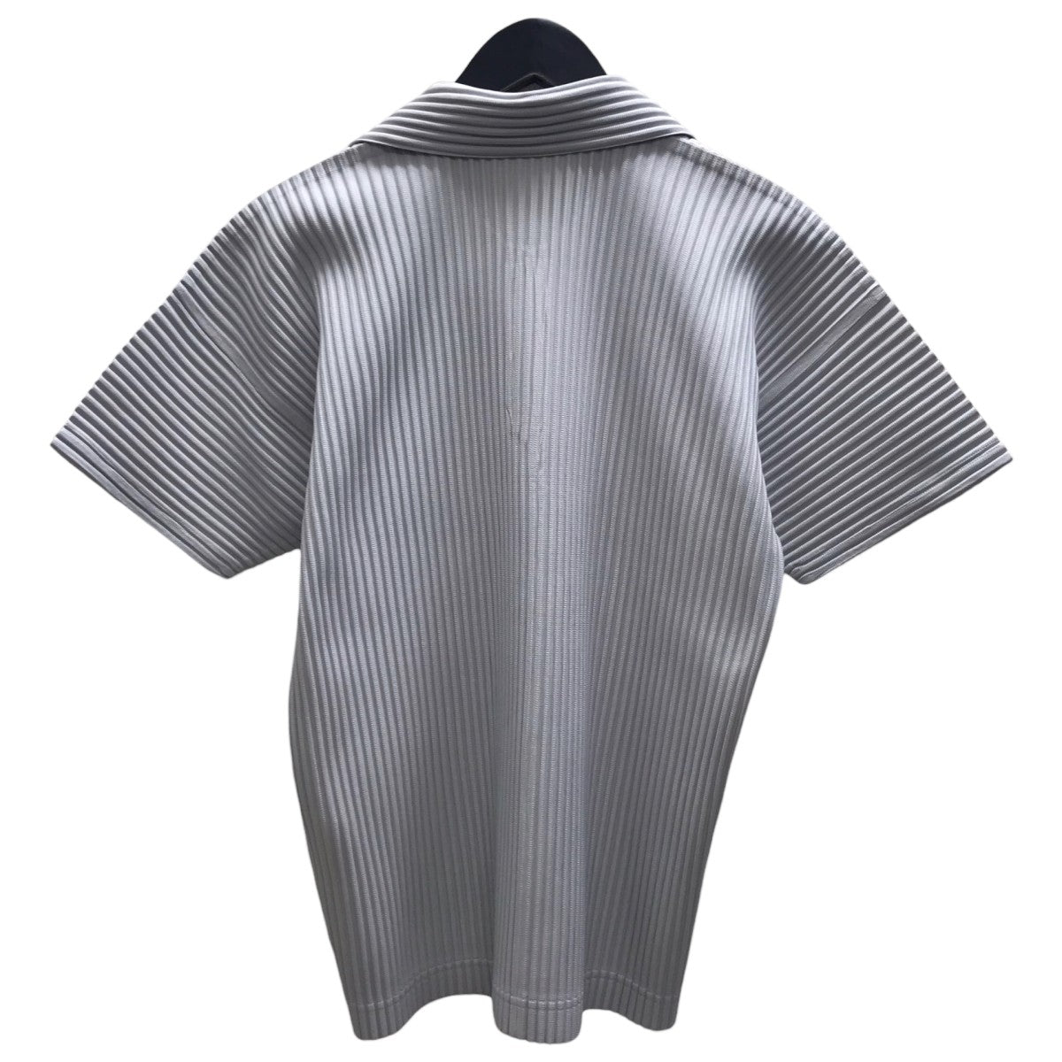 HOMME PLISSE ISSEY MIYAKE プリーツポロシャツ 古着・中古-3枚目のアイテム画像