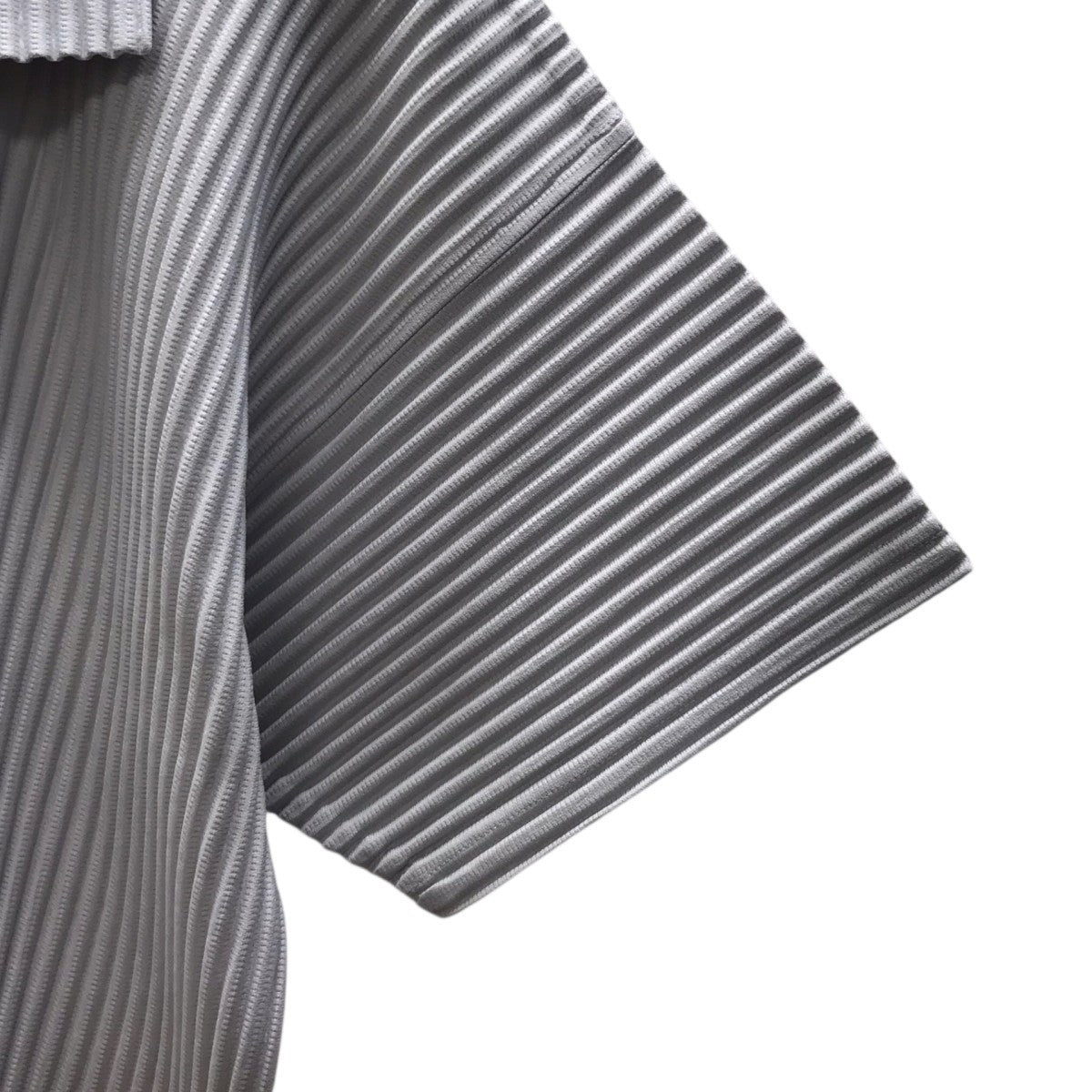 HOMME PLISSE ISSEY MIYAKE プリーツポロシャツ 古着・中古-4枚目のアイテム画像