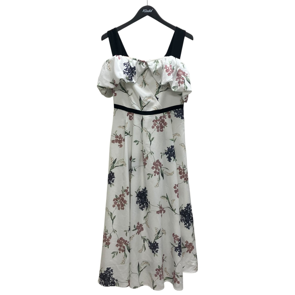 Her lip to Avignon Floral Garden Dress 花柄ノースリーブワンピース 古着・中古-1枚目のアイテム画像
