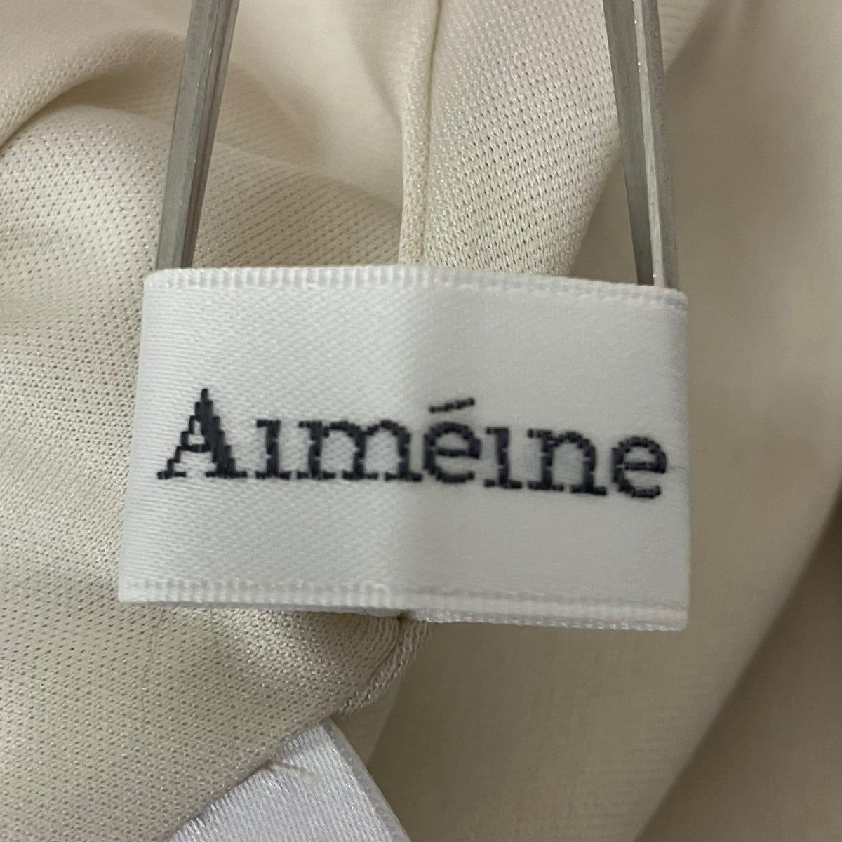 Aimeine バックオープンフリルドッキングワンピース 古着・中古-6枚目のアイテム画像