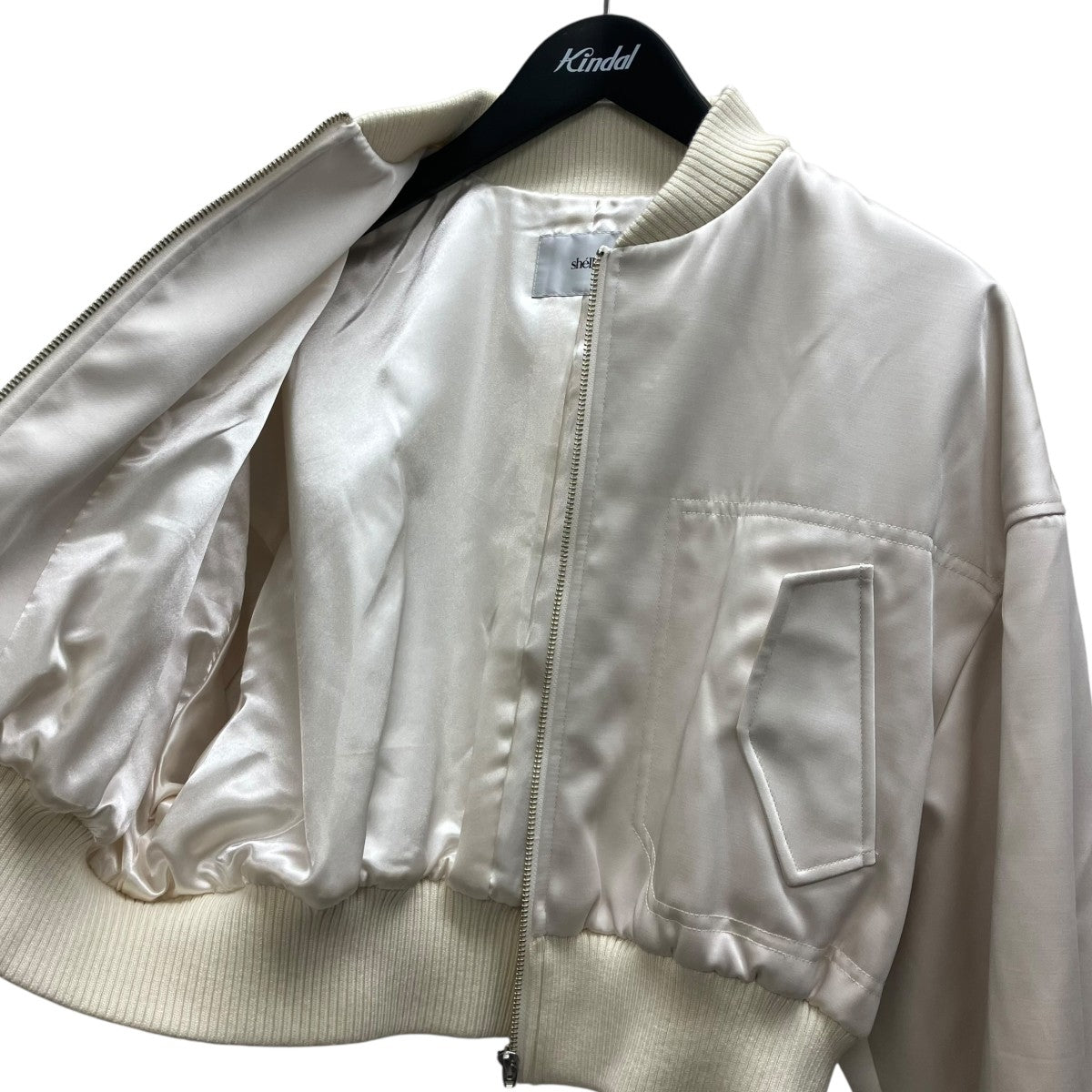 sheller ボンバージャケット 古着・中古-4枚目のアイテム画像