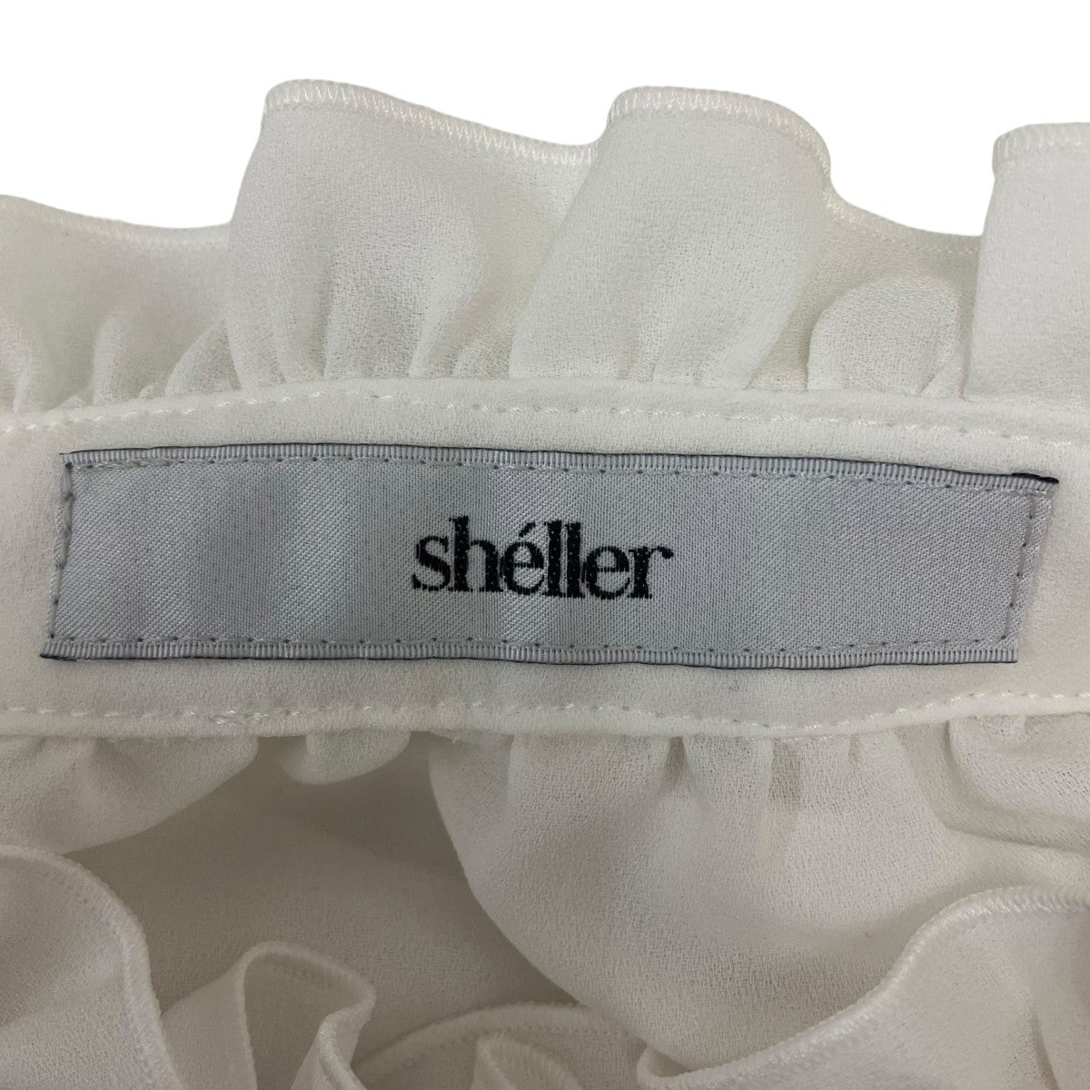 sheller フリルブラウス 古着・中古-5枚目のアイテム画像