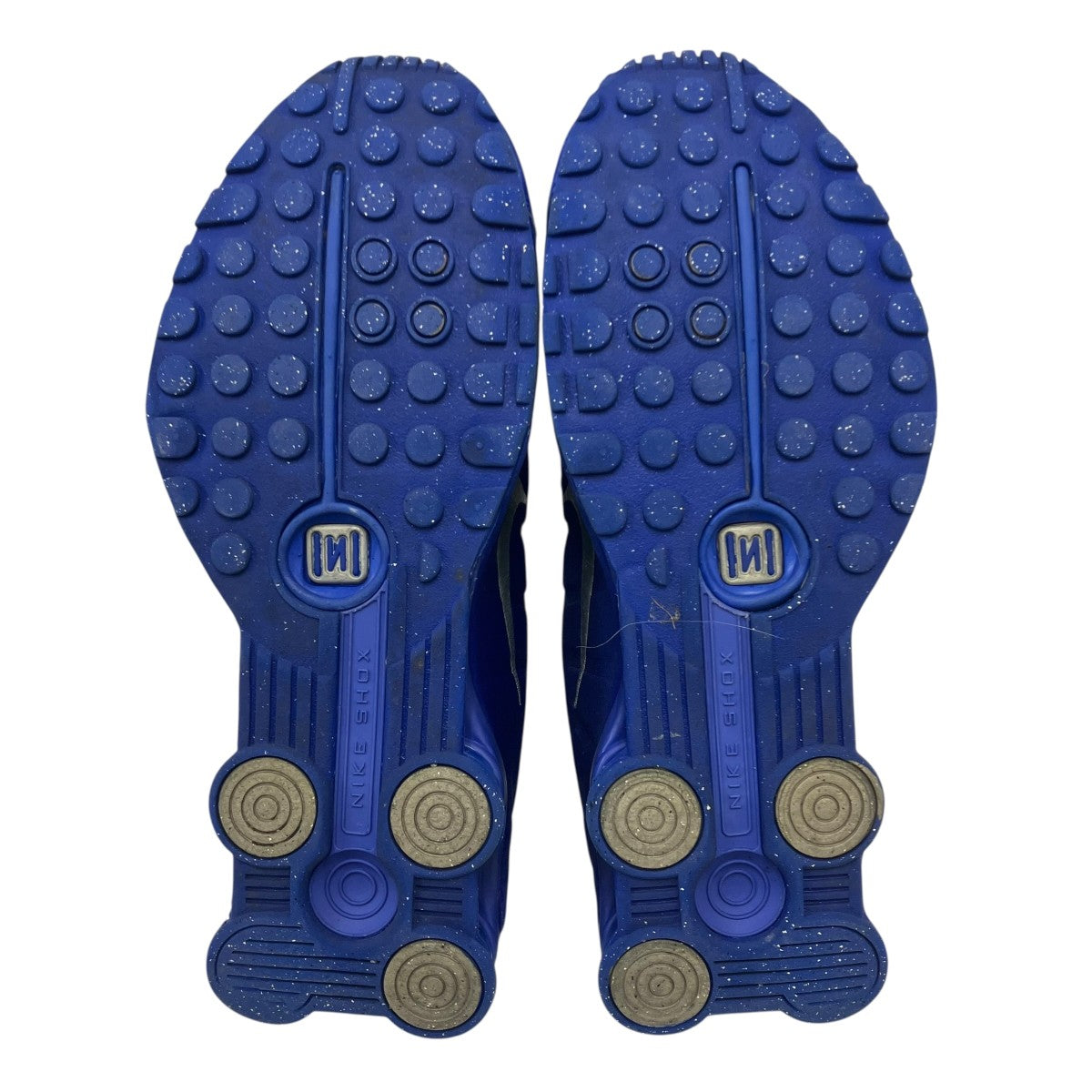 NIKE Shox R4 Racer Blue and Metallic Silver ローカットスニーカー 古着・中古-6枚目のアイテム画像