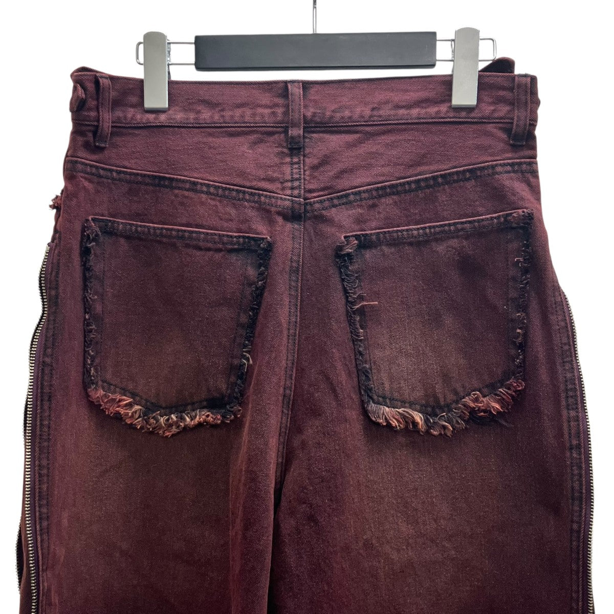 GRANCY ZipDesign Buggy DenimPantsジップデザイン バギーデニム パンツ 古着・中古-4枚目のアイテム画像
