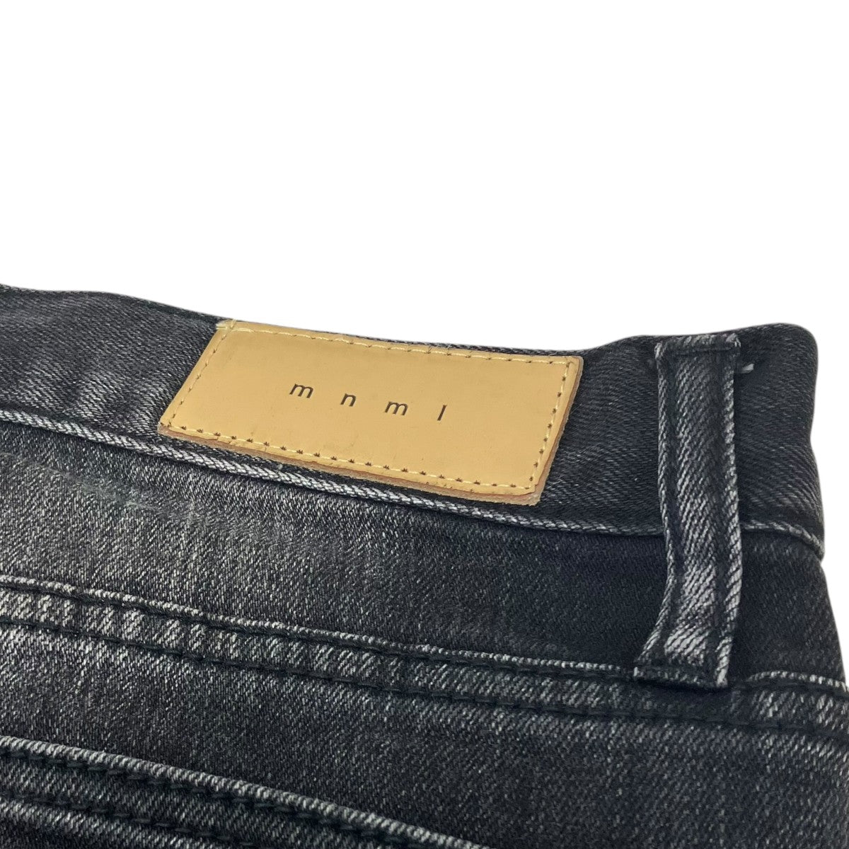 MNML 裾ジップスキニーデニムパンツ 古着・中古-4枚目のアイテム画像