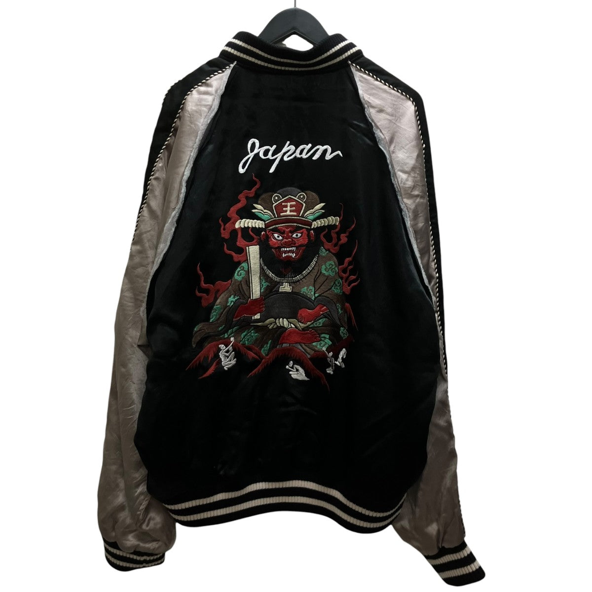 VELVETEEN YAMA KING EMBROIDERED SOUVENIR JKT