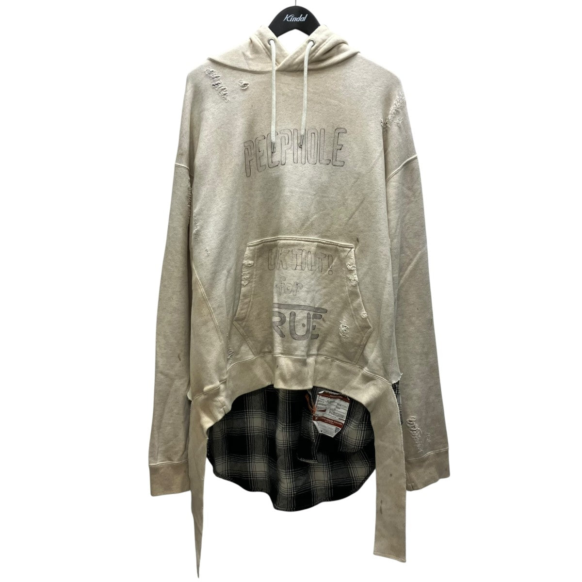 Shirt Combined Hoodie シャツコンバインド フーディー