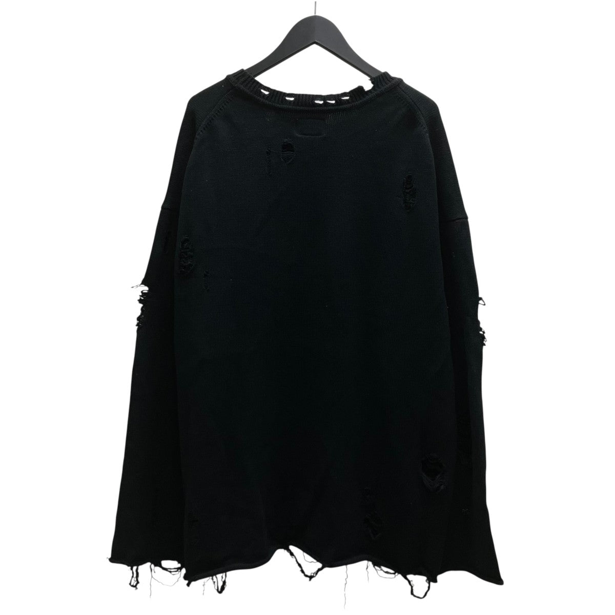 Destroyed Printed Knit L S Tee デストロイニット