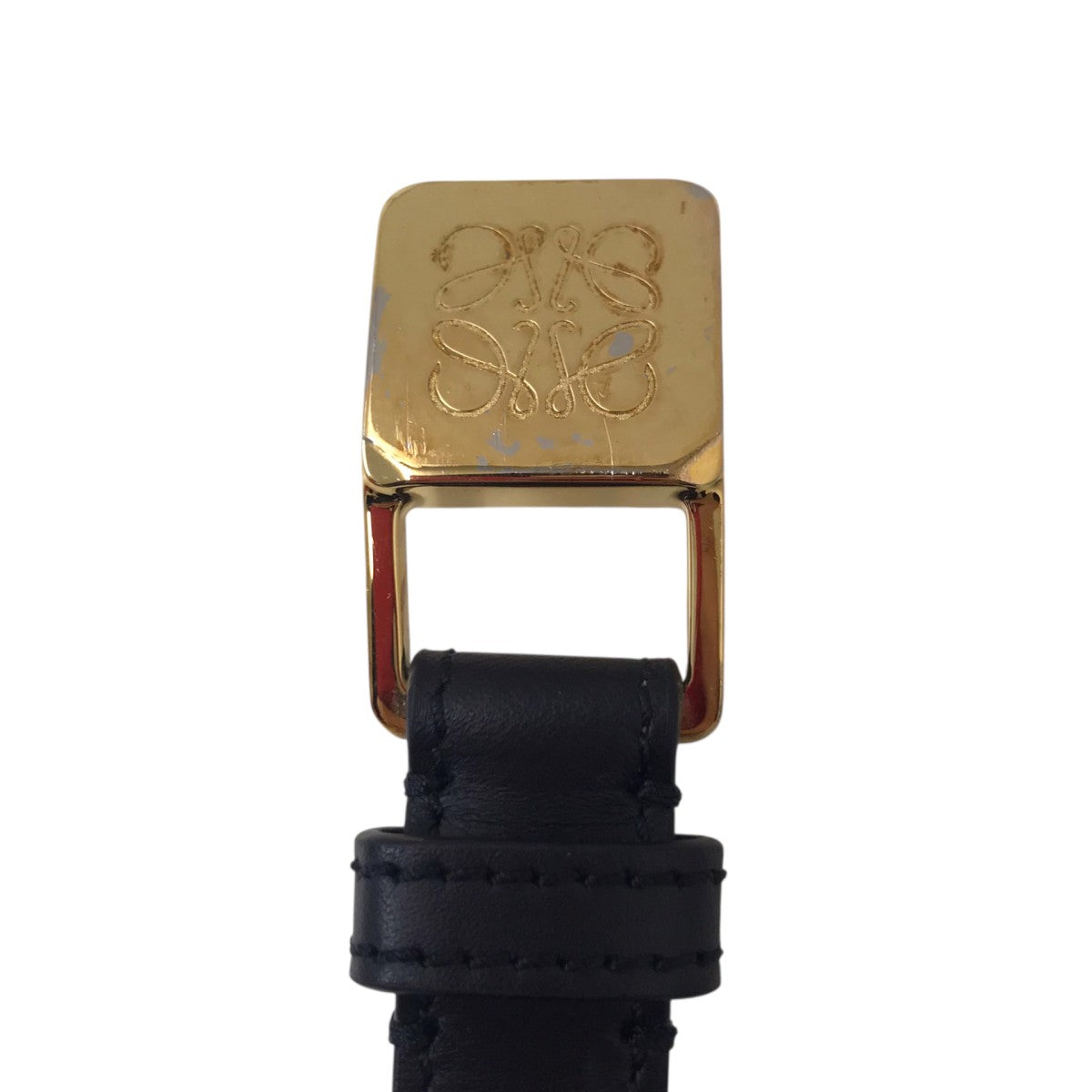 LOEWE レザーベルト 古着・中古-2枚目のアイテム画像