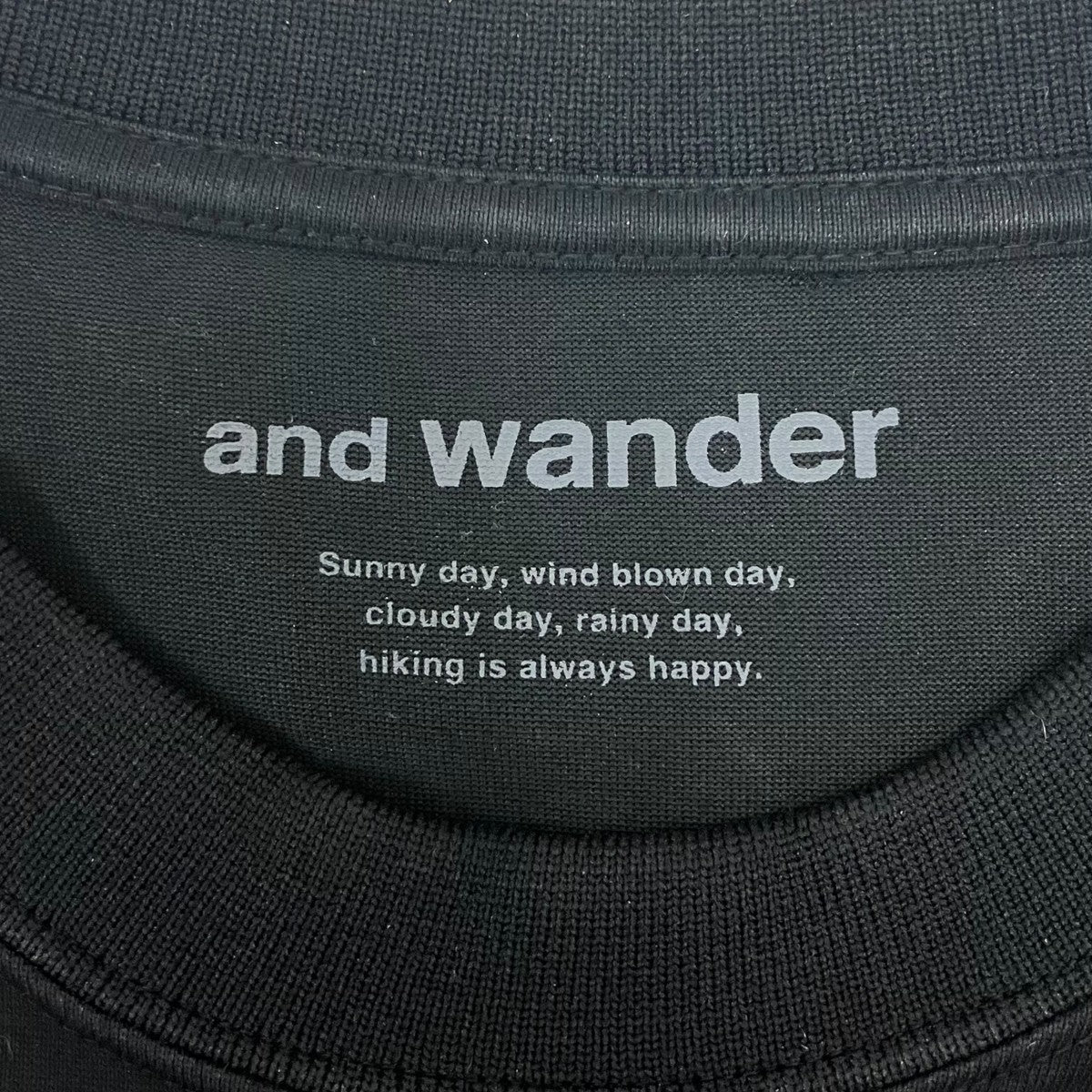 and wander 半袖Tシャツ 古着・中古-5枚目のアイテム画像