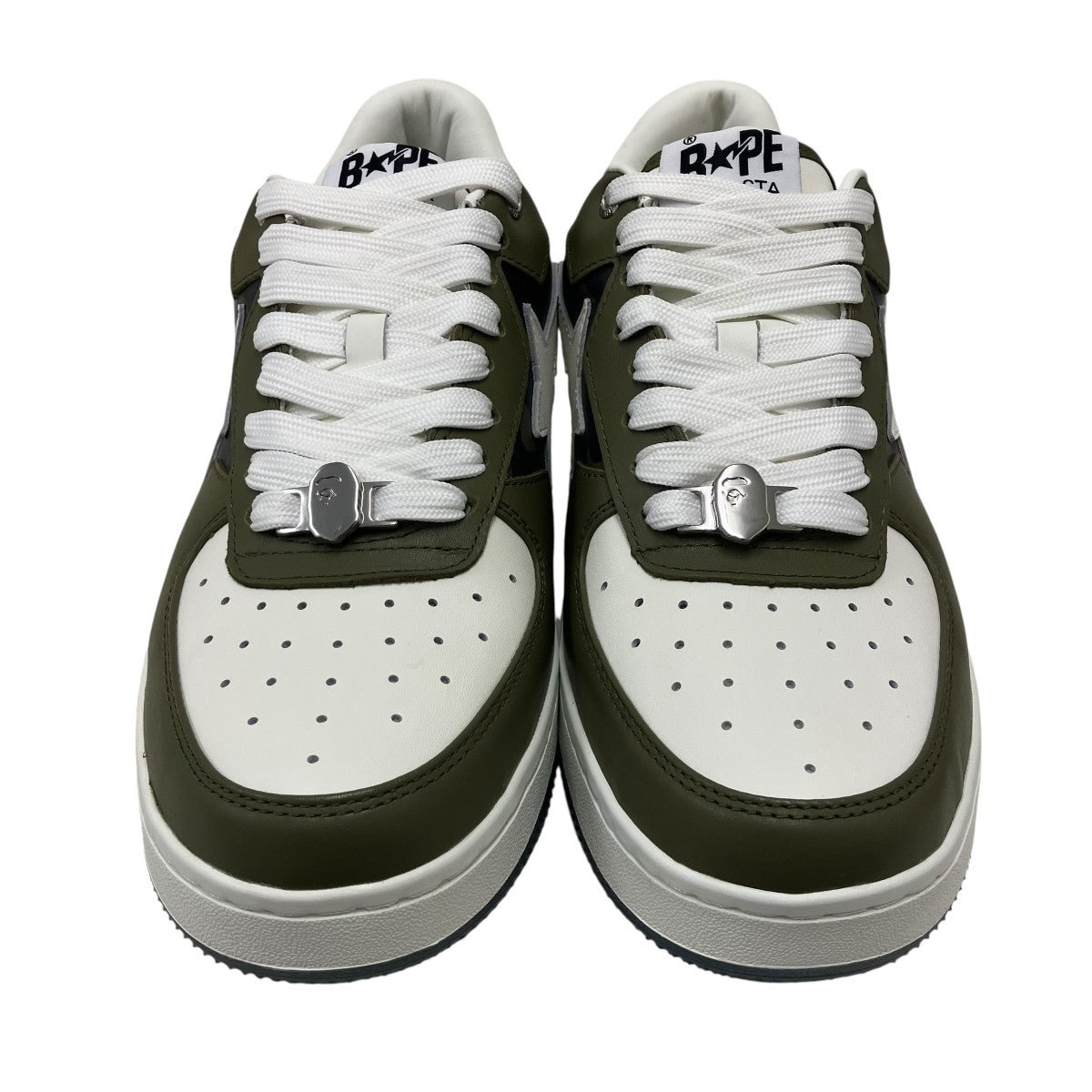 A BATHING APE(アベイシングエイプ) ローカットスニーカー ホワイト
