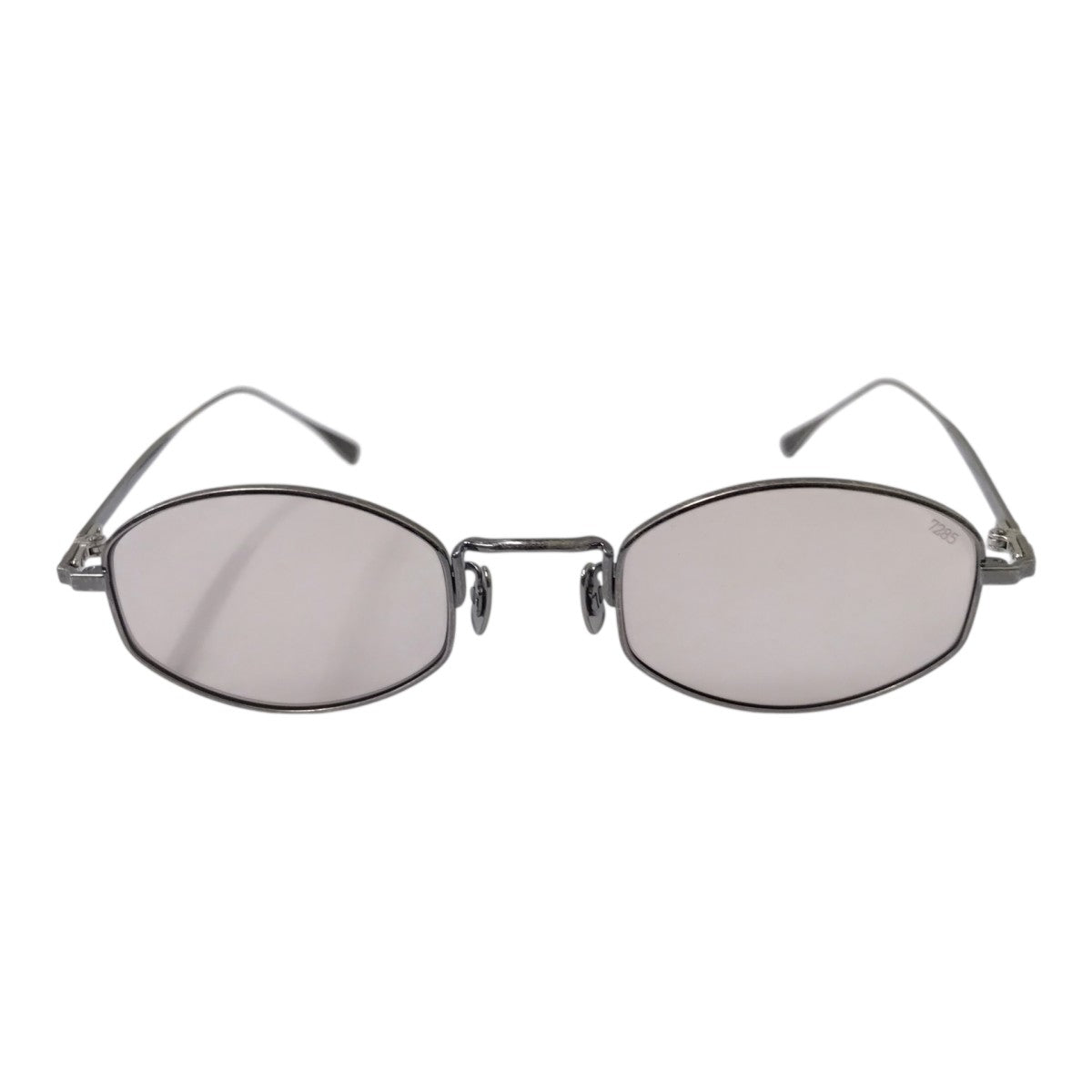 EYEVAN 7285 1017 c．820 vintage silver 眼鏡 古着・中古-2枚目のアイテム画像