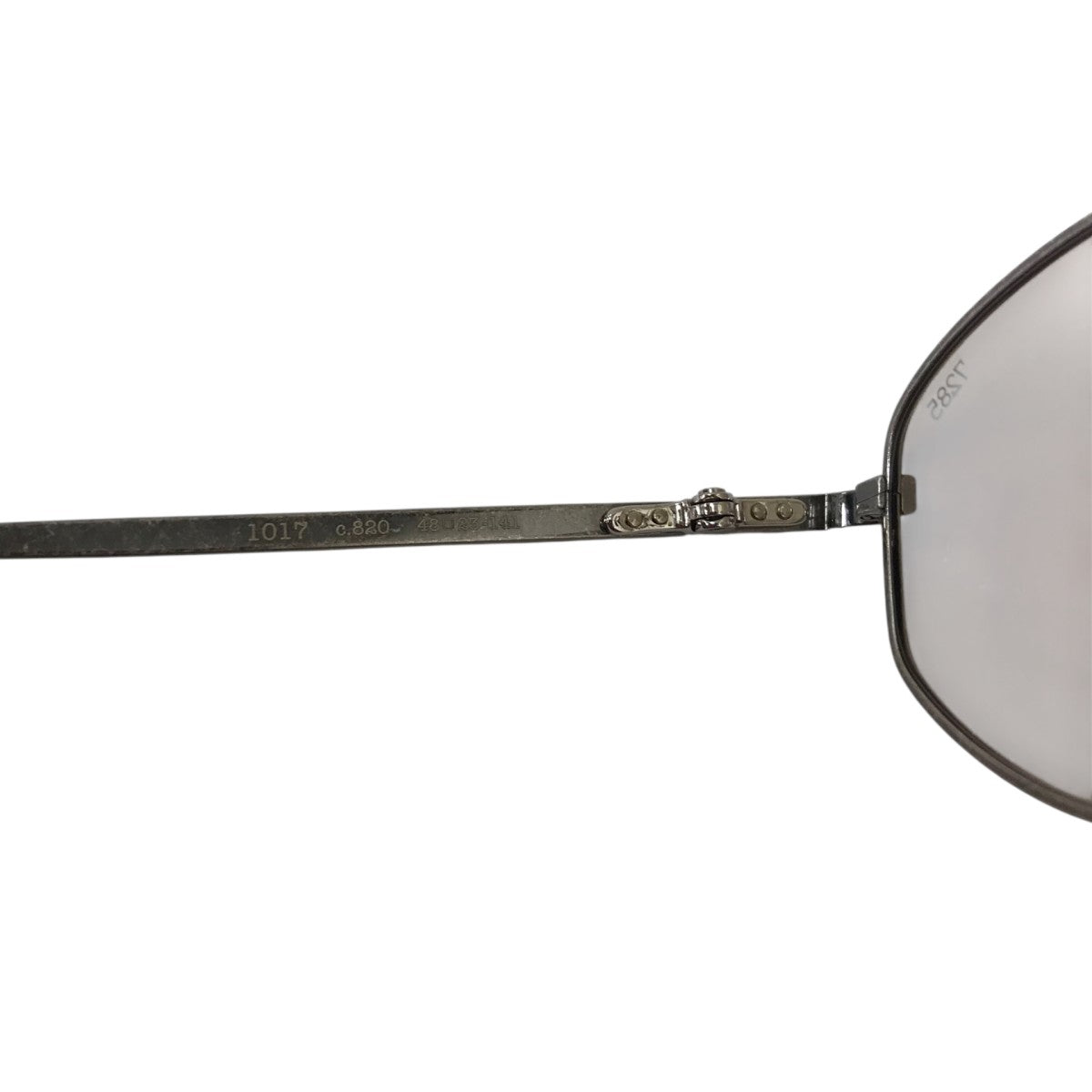EYEVAN 7285 1017 c．820 vintage silver 眼鏡 古着・中古-6枚目のアイテム画像