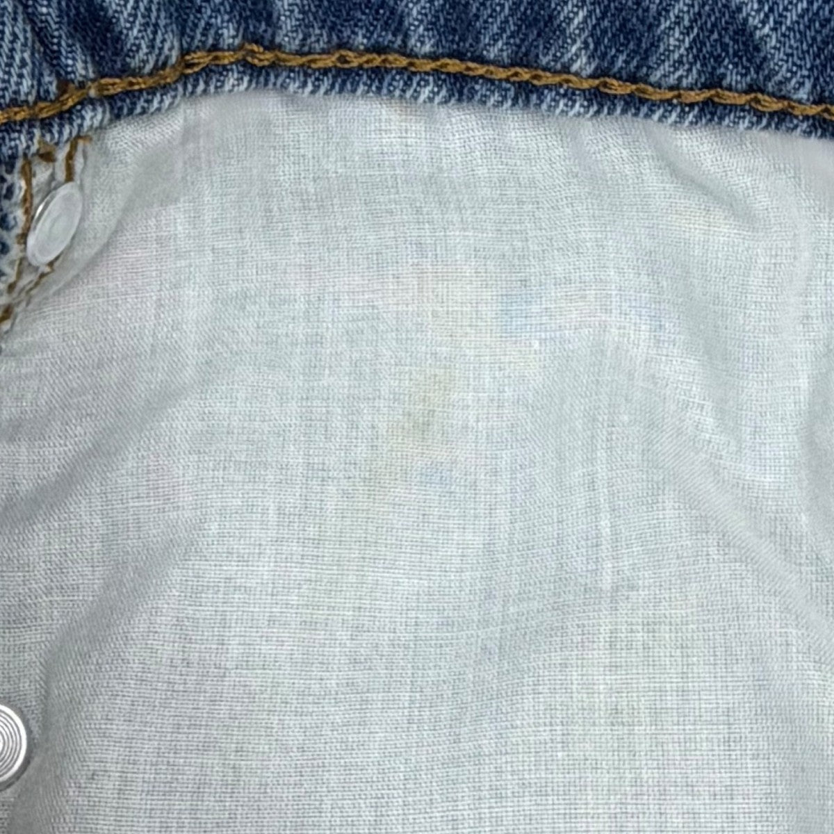 AFB STUDDED WIDE SHORTSサイドスタッズデニムショートパンツ 古着・中古-7枚目のアイテム画像