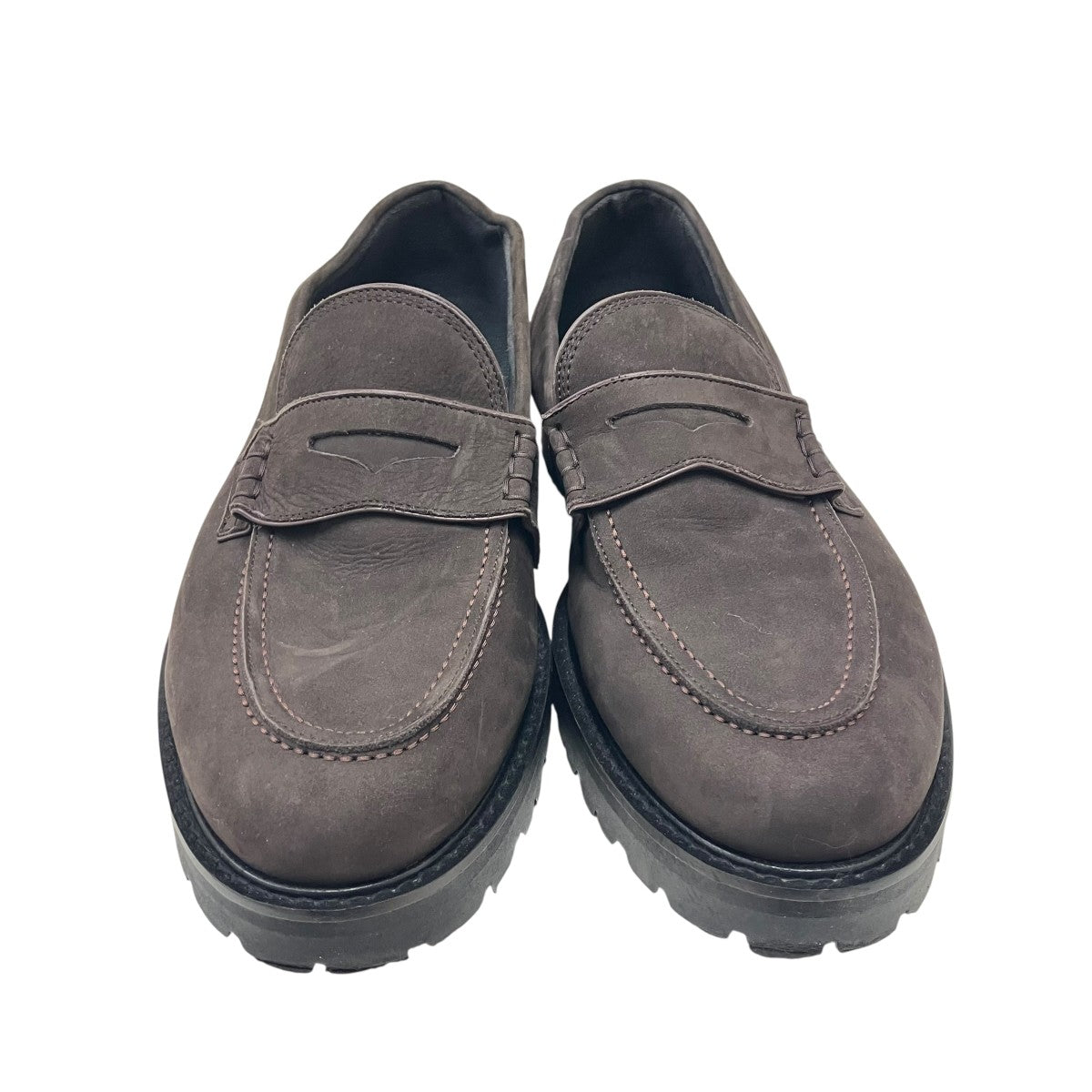 UNITED TOKYO Vibram NUBUCK LEATHER LOAFERローファー 古着・中古-2枚目のアイテム画像