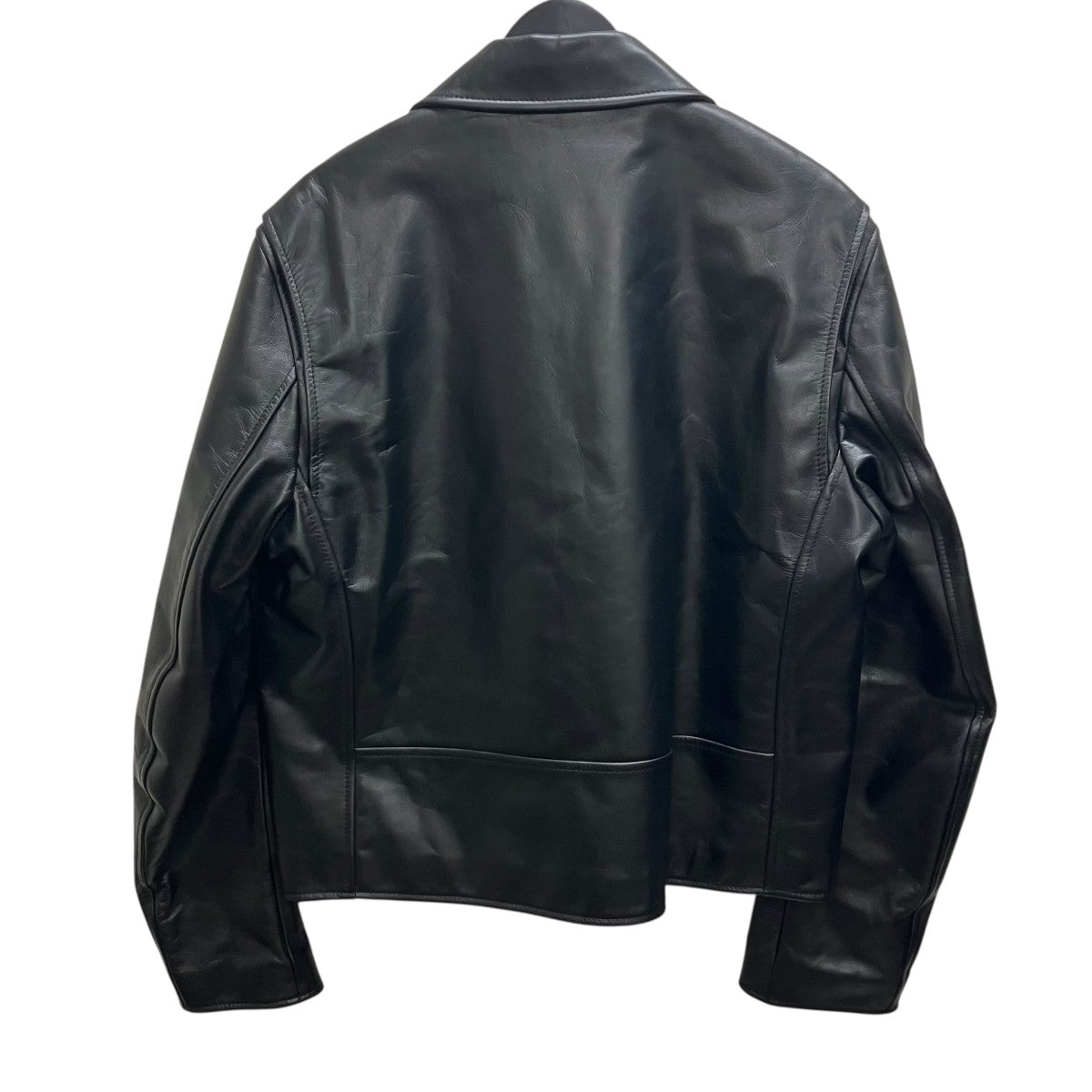 BOTTEGA VENETA 19FW カーフレザー ダブルライダースジャケット 古着・中古-3枚目のアイテム画像