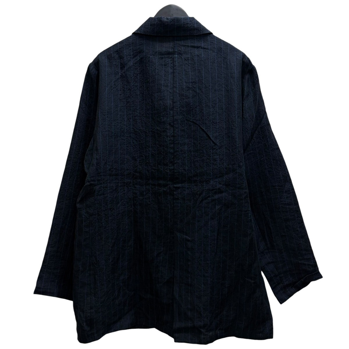 THE ARTIST JACKET -butcher stripeストライプリネンジャケット