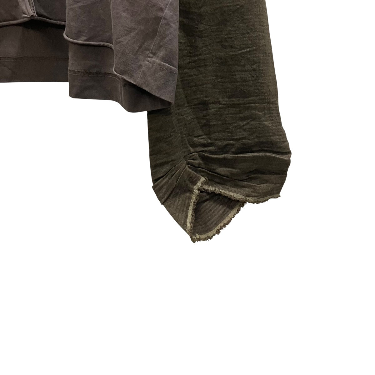 24SS Collaged Wide Sleeves LS Tee オーバーサイズカットソー